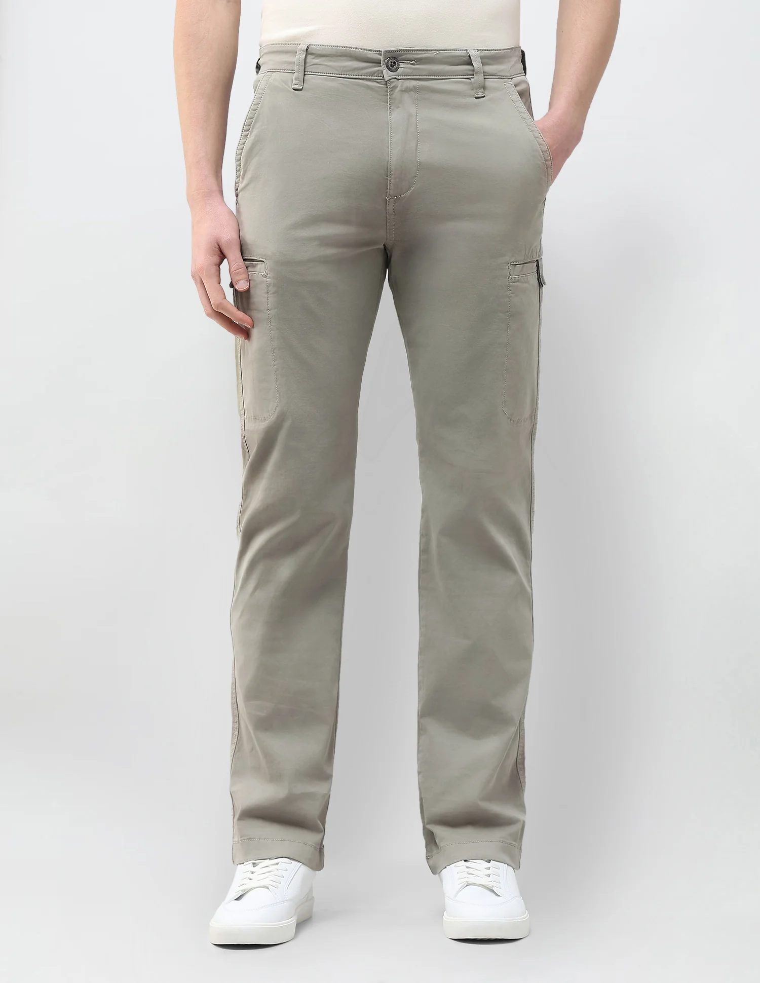 Cole Comfort Cropped Fit Motel On The Coast Cargos - Image 6