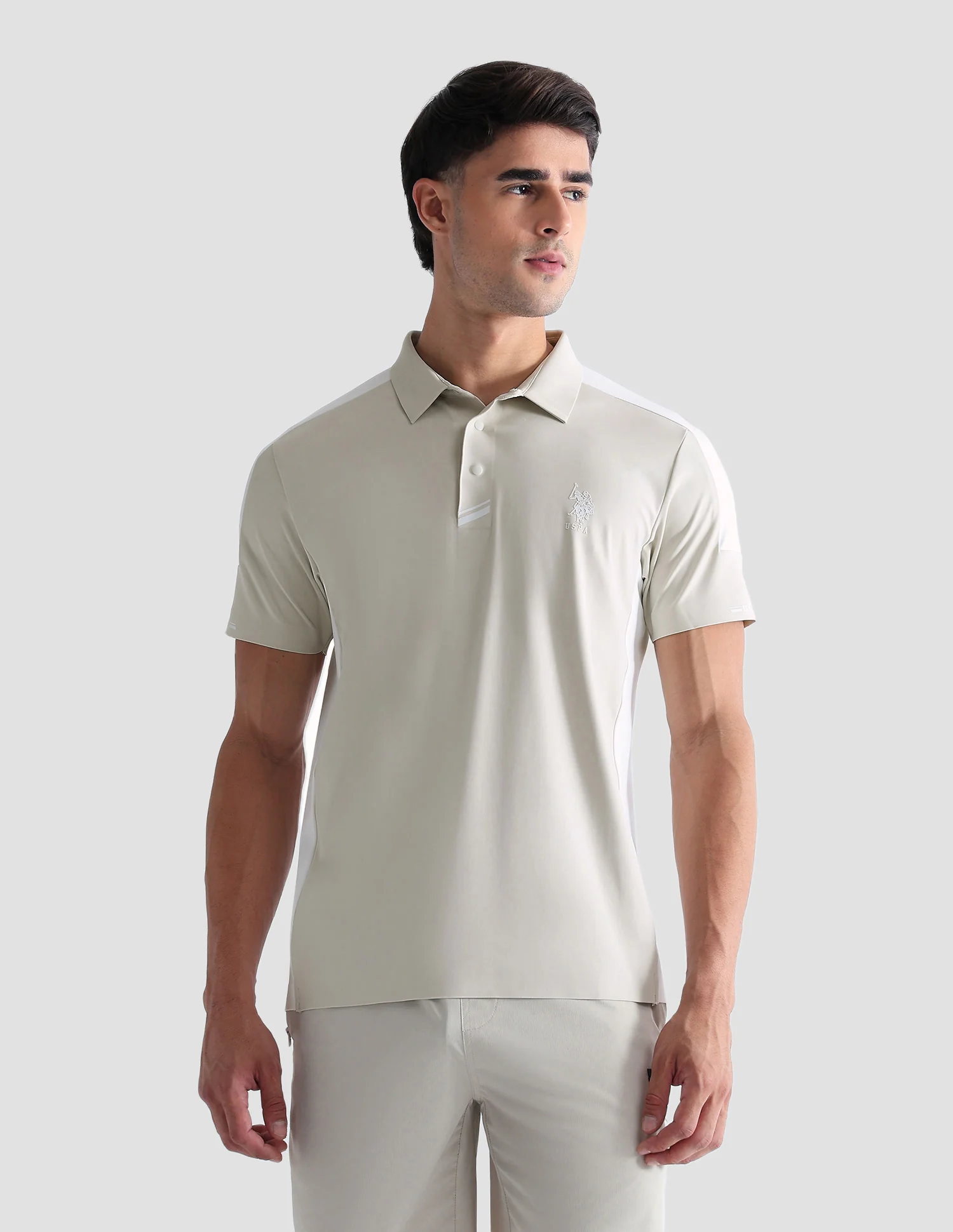 Colorblocked Active Polo Shirt - Image 6