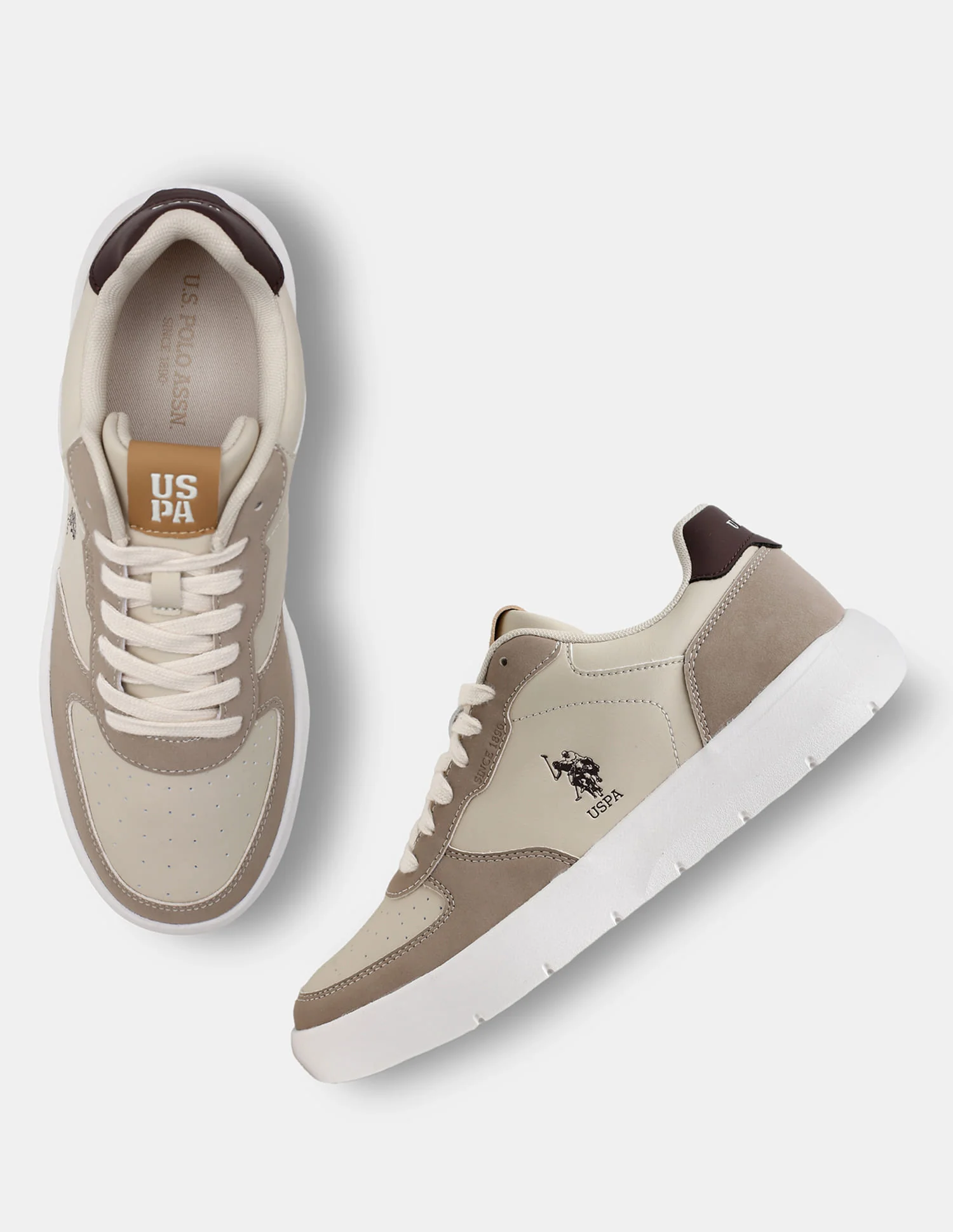 Colour Blocked Lace Ups Alec Sneakers - Image 2