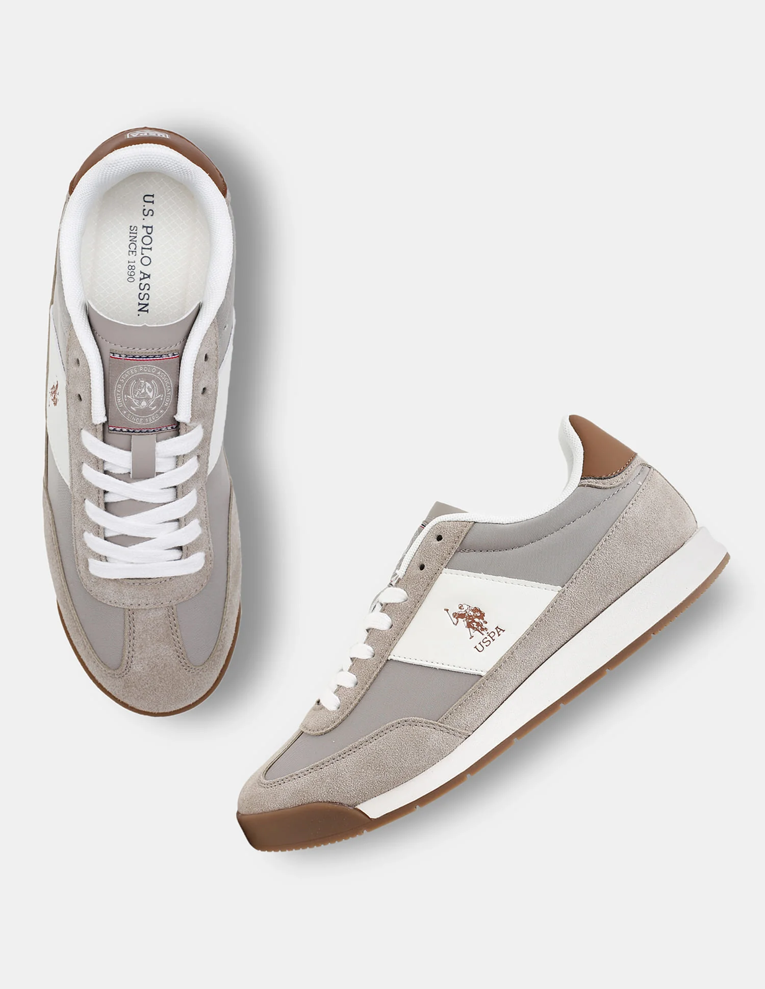 Colour Blocked Lace Ups Gallop Sneakers - Image 2
