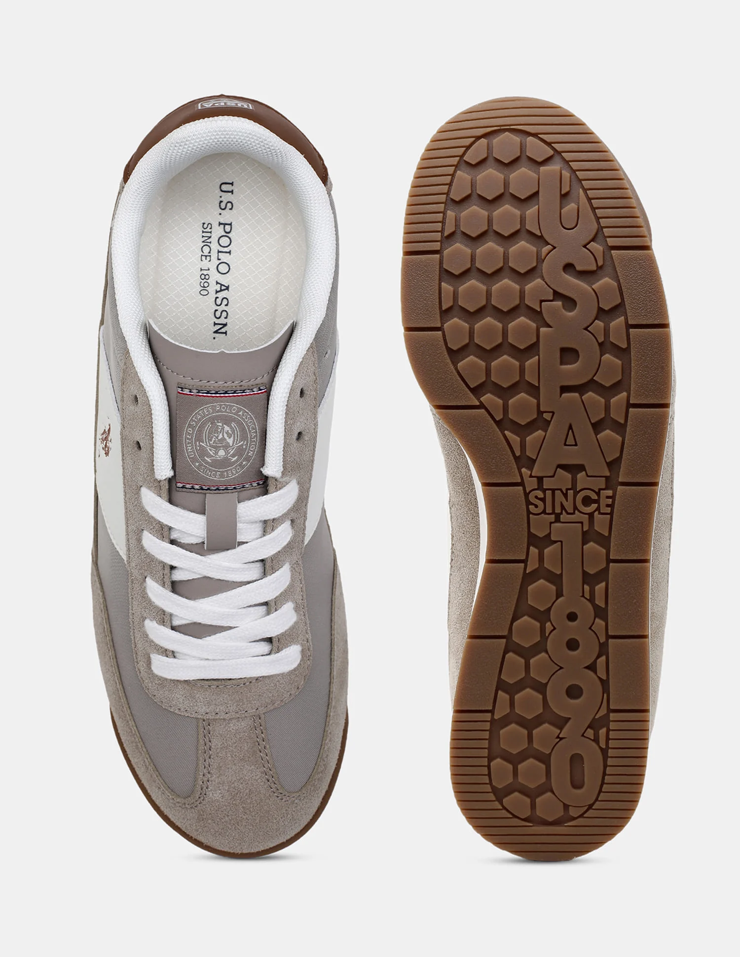 Colour Blocked Lace Ups Gallop Sneakers - Image 5