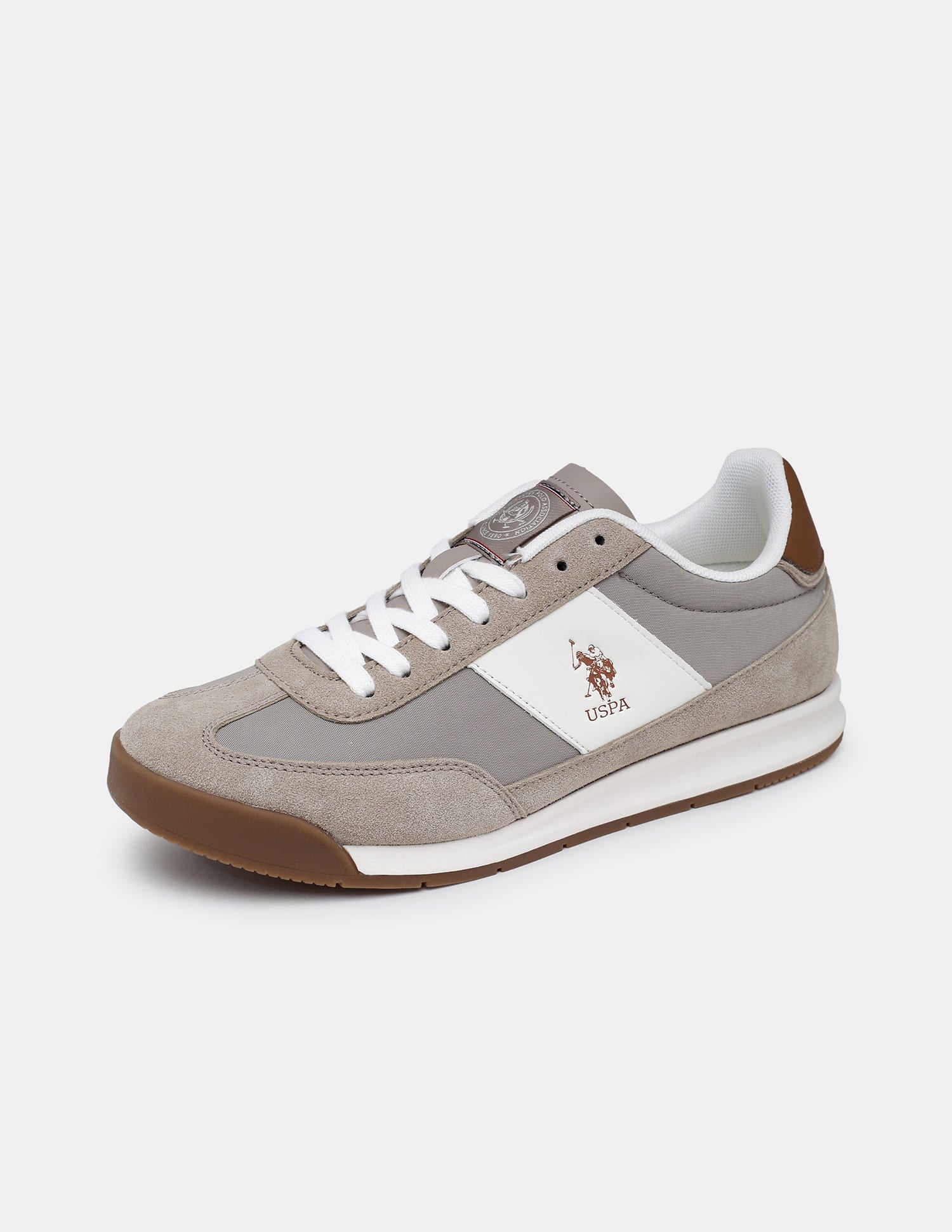 Colour Blocked Lace Ups Gallop Sneakers - Image 6