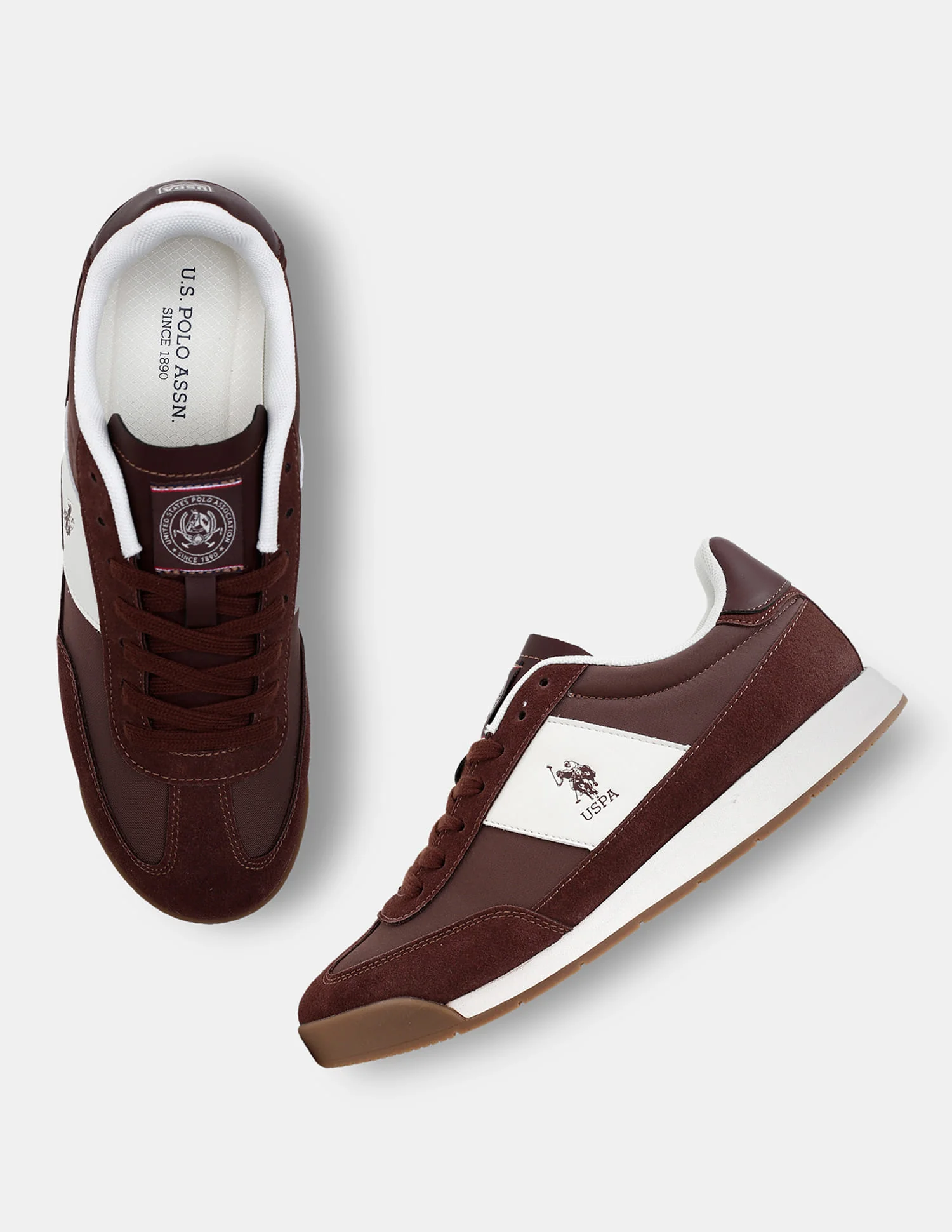 Colour Blocked Lace Ups Gallop Sneakers - Image 2