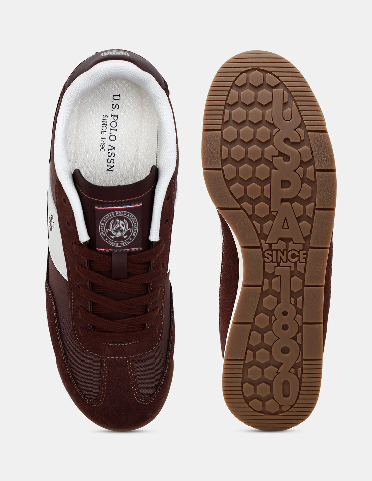 Colour Blocked Lace Ups Gallop Sneakers - Image 5