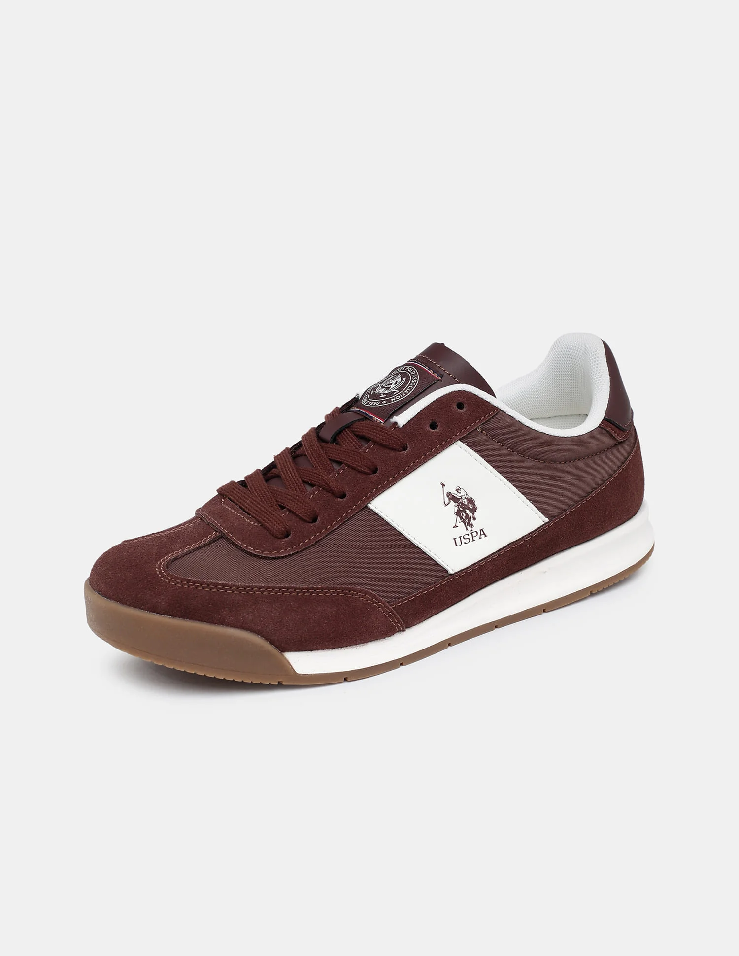 Colour Blocked Lace Ups Gallop Sneakers - Image 6
