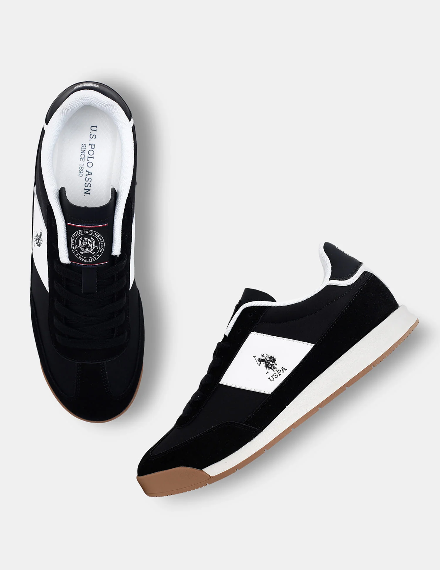Colour Blocked Lace Ups Gallop Sneakers - Image 2