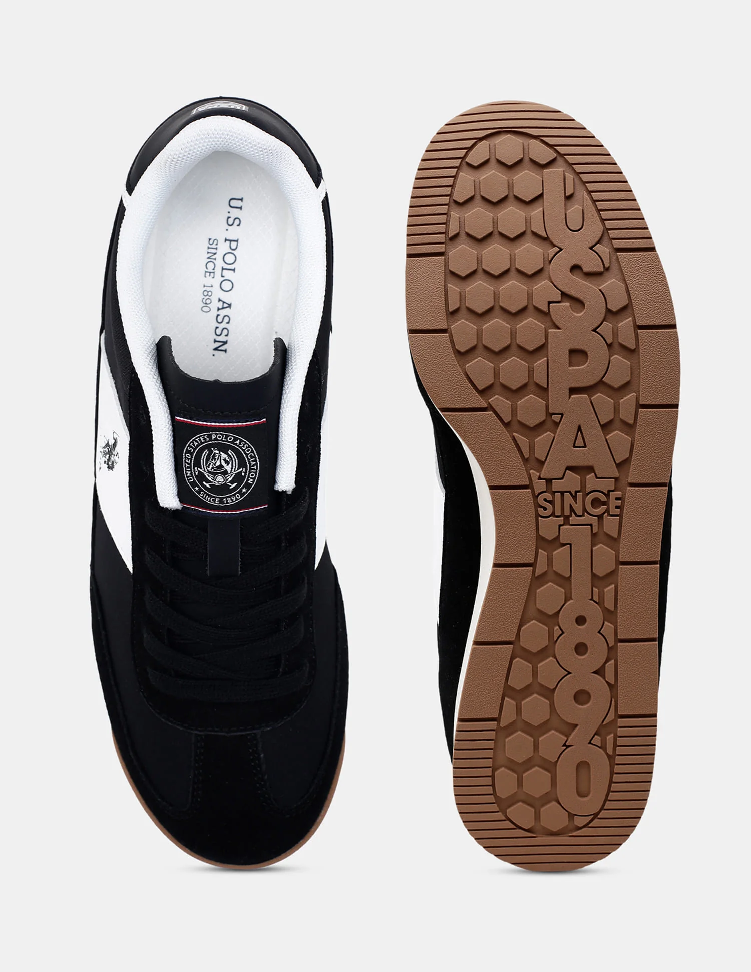 Colour Blocked Lace Ups Gallop Sneakers - Image 5