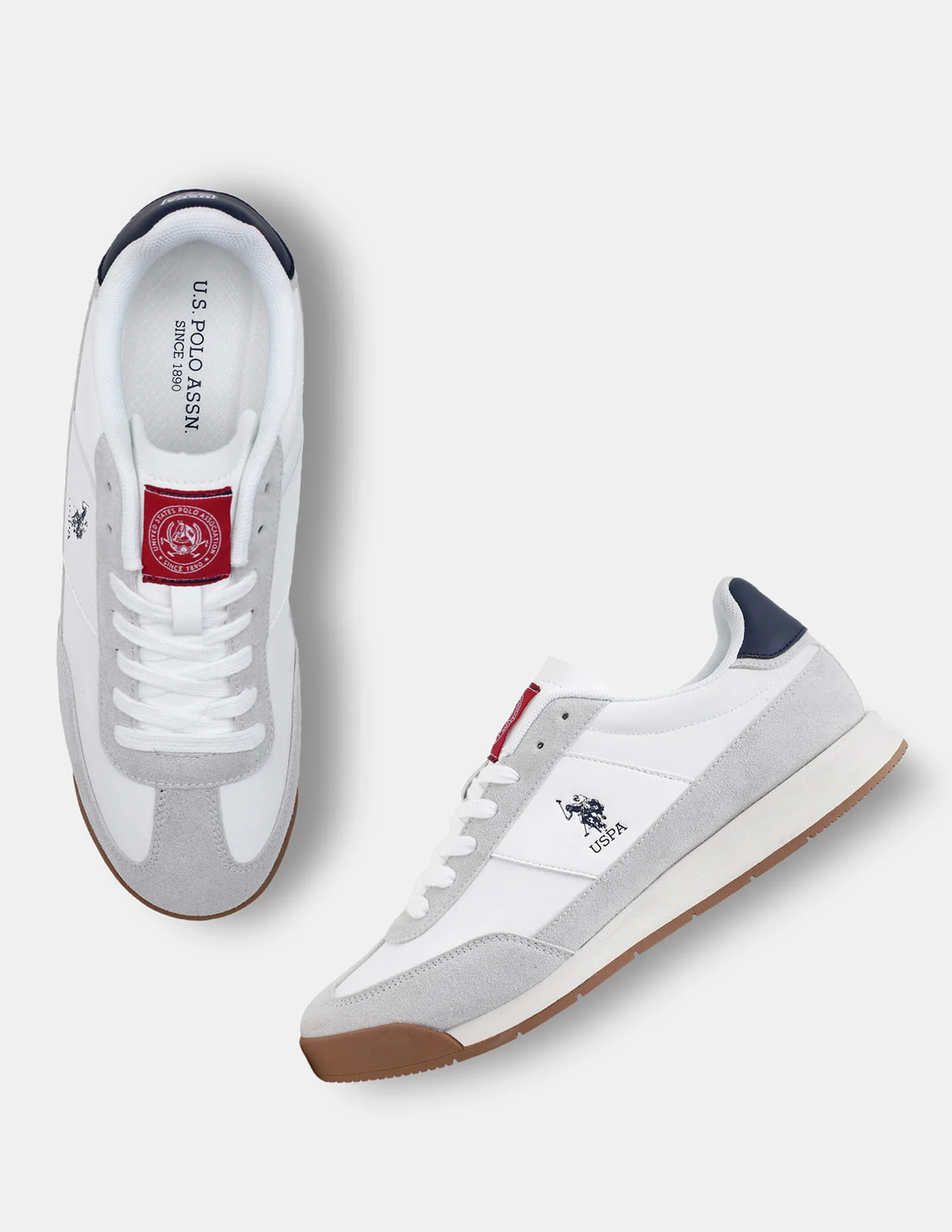 Colour Blocked Lace Ups Gallop Sneakers - Image 2