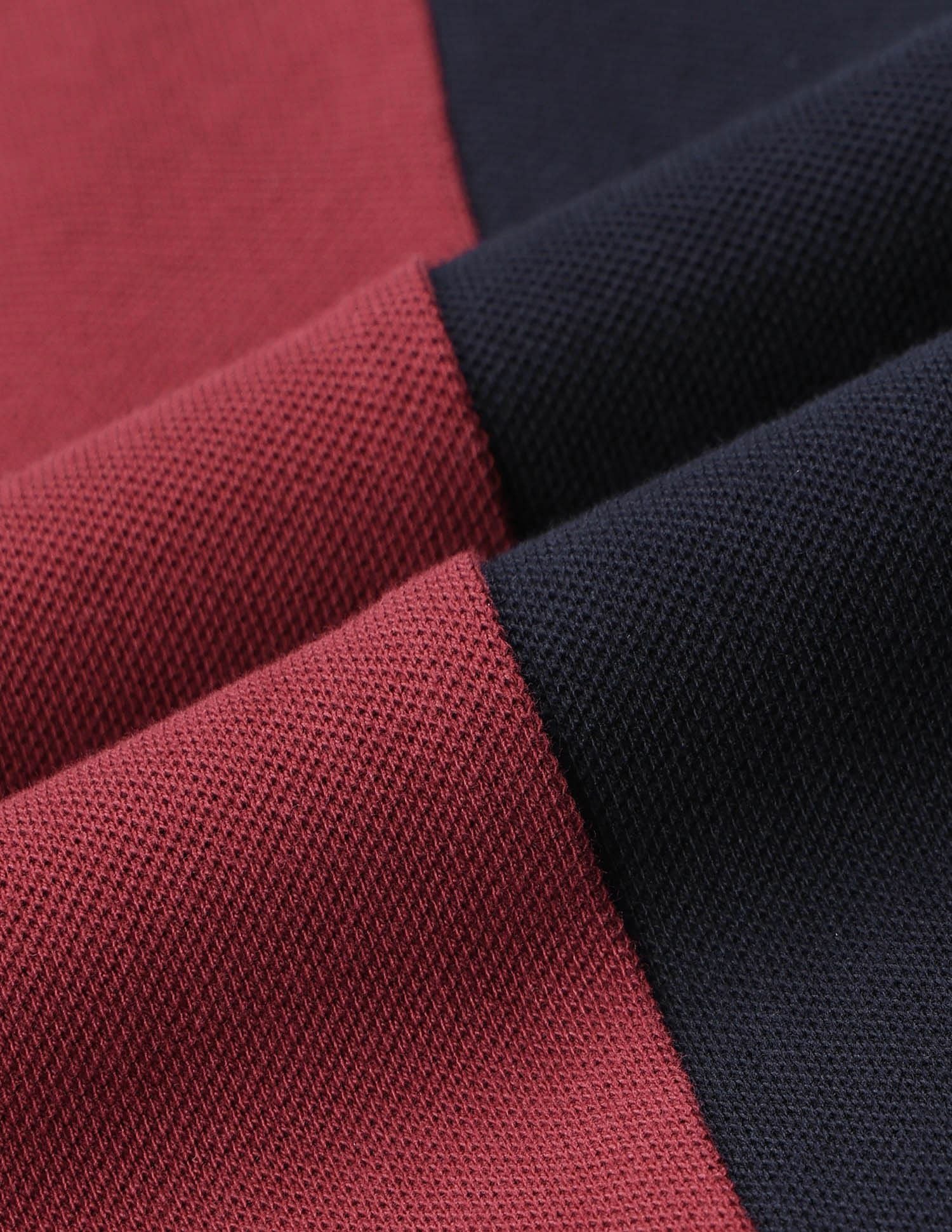 Colour Blocked Muscle Fit Polo Shirt - Image 2