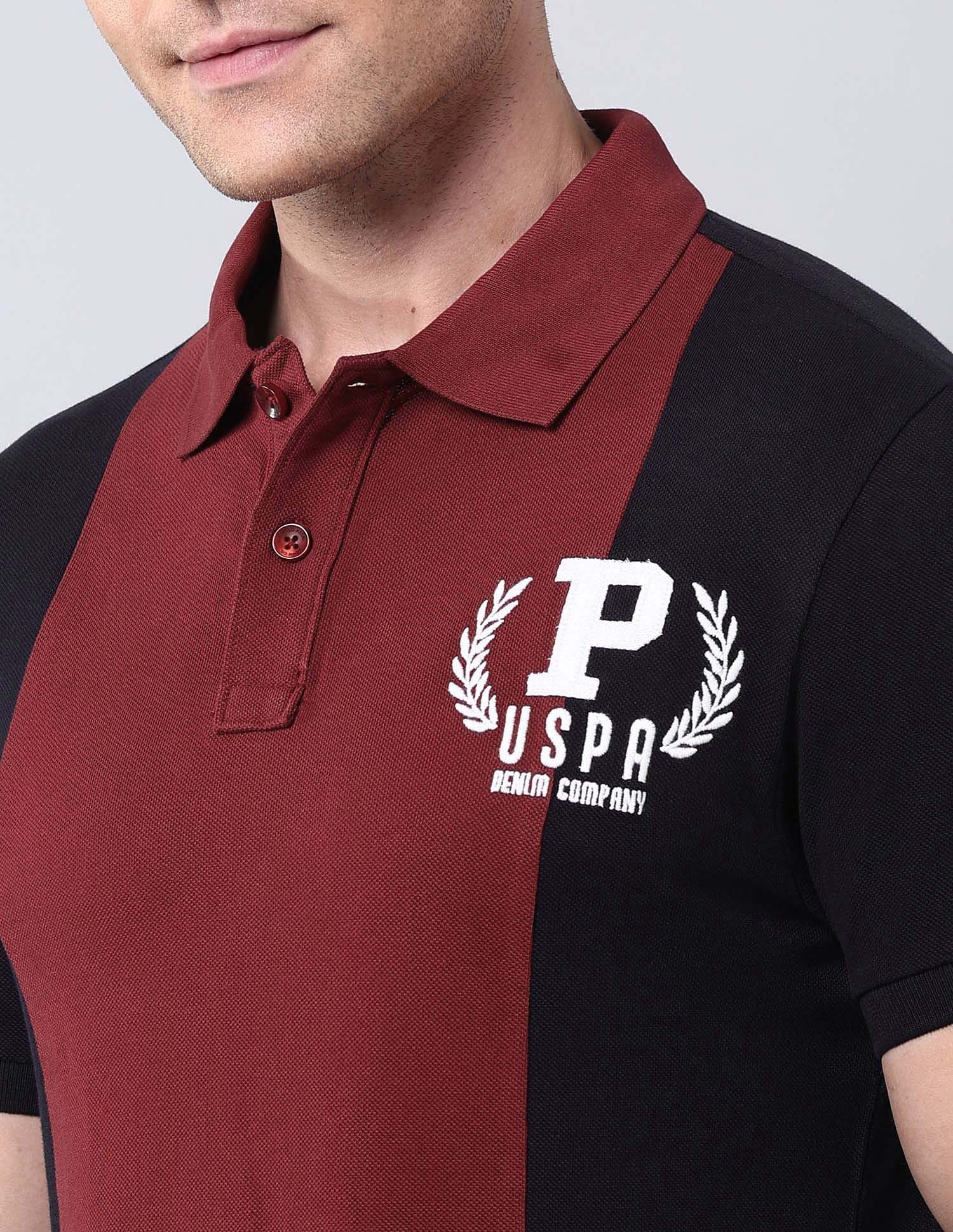 Colour Blocked Muscle Fit Polo Shirt - Image 7