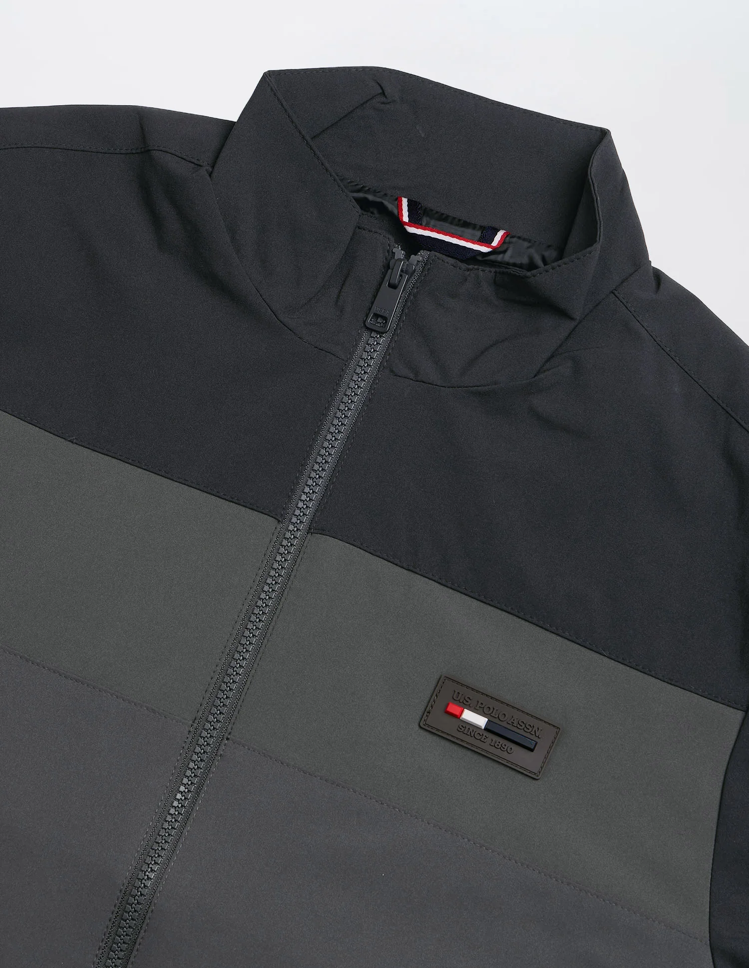 Colour Blocked Regular Fit Casual Jacket - Image 2