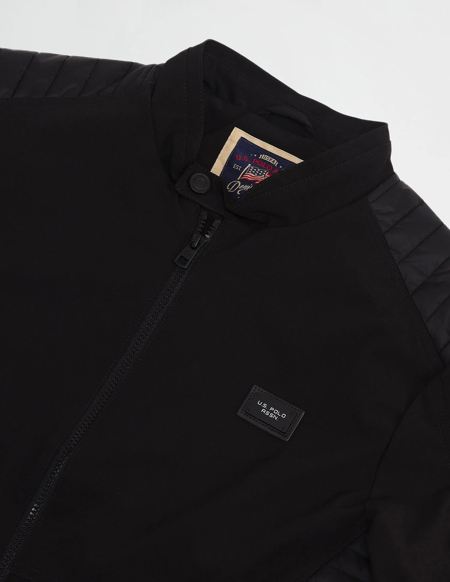 Colour Blocked Regular Fit Jacket - Image 2