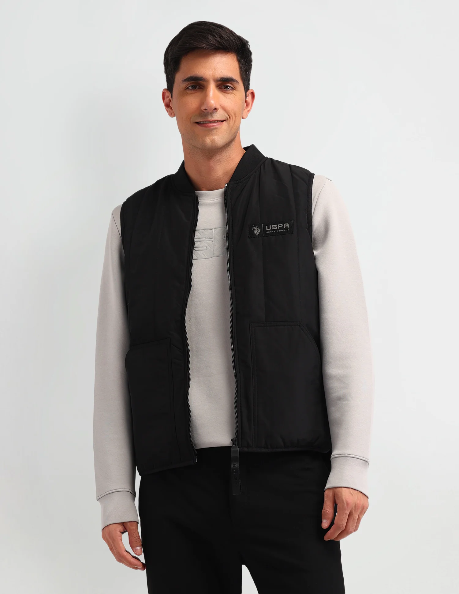 Colour blocked Regular Fit Jacket
