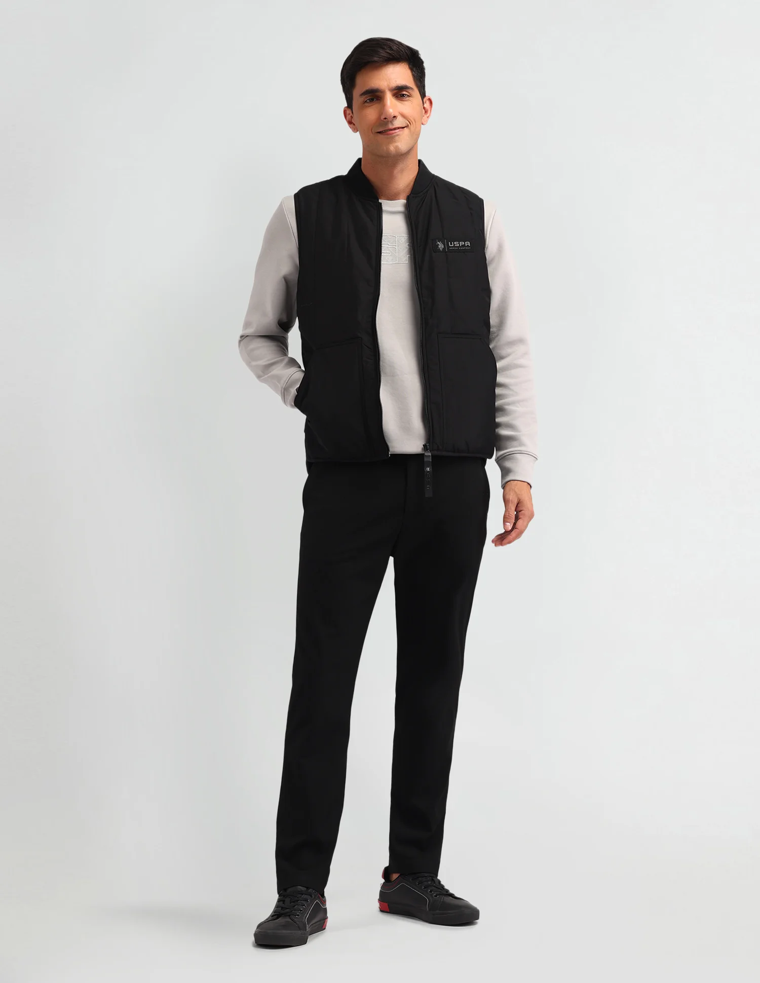 Colour blocked Regular Fit Jacket - Image 3