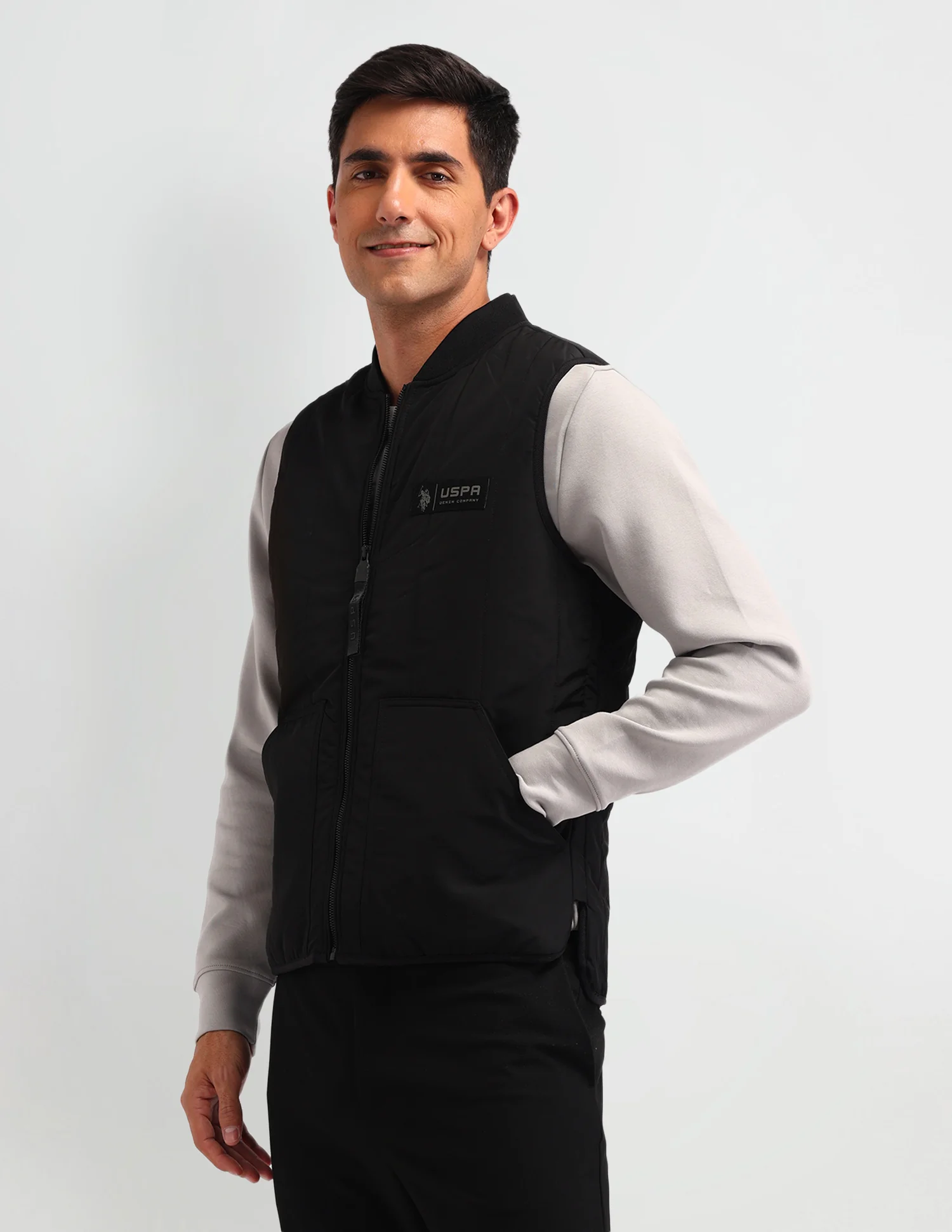 Colour blocked Regular Fit Jacket - Image 4