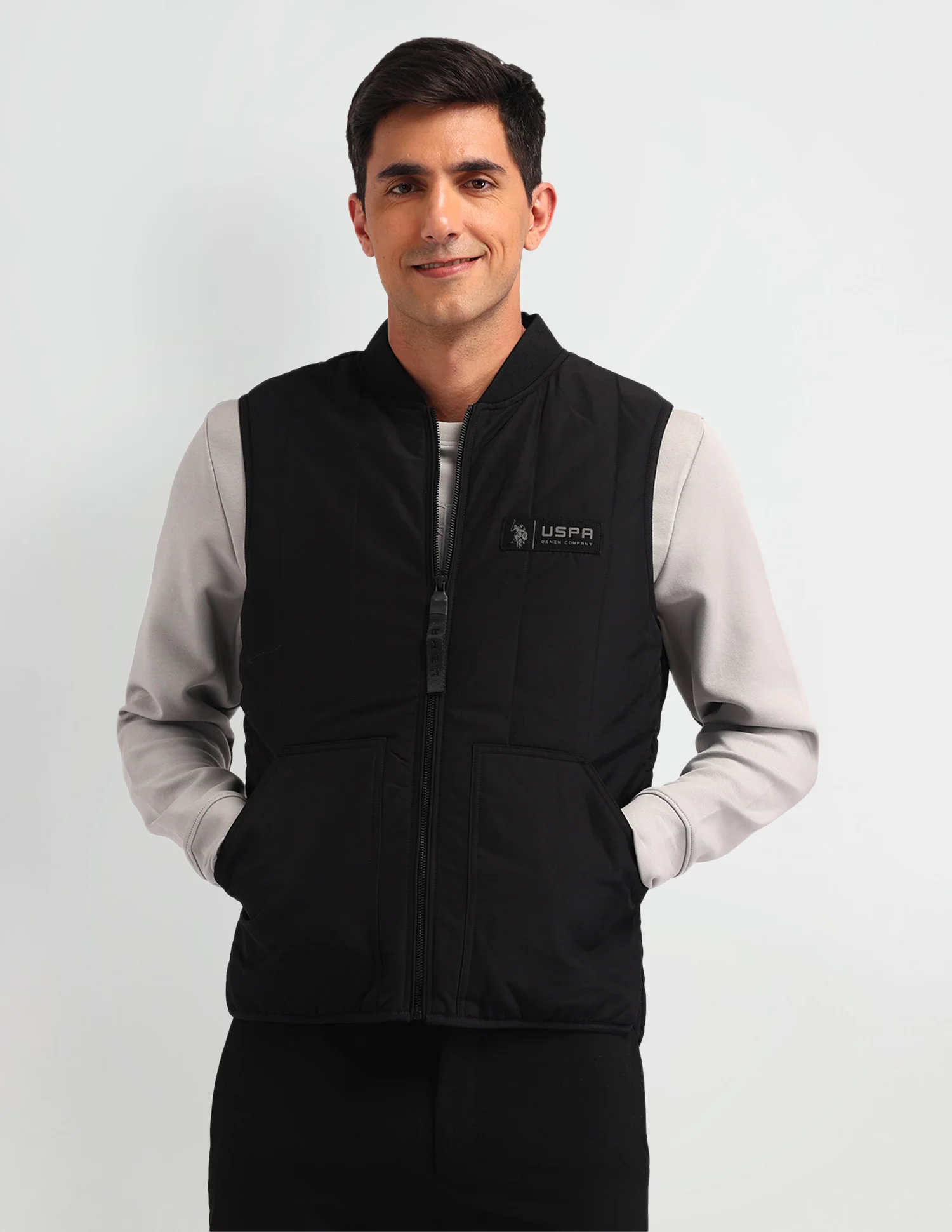 Colour blocked Regular Fit Jacket - Image 6