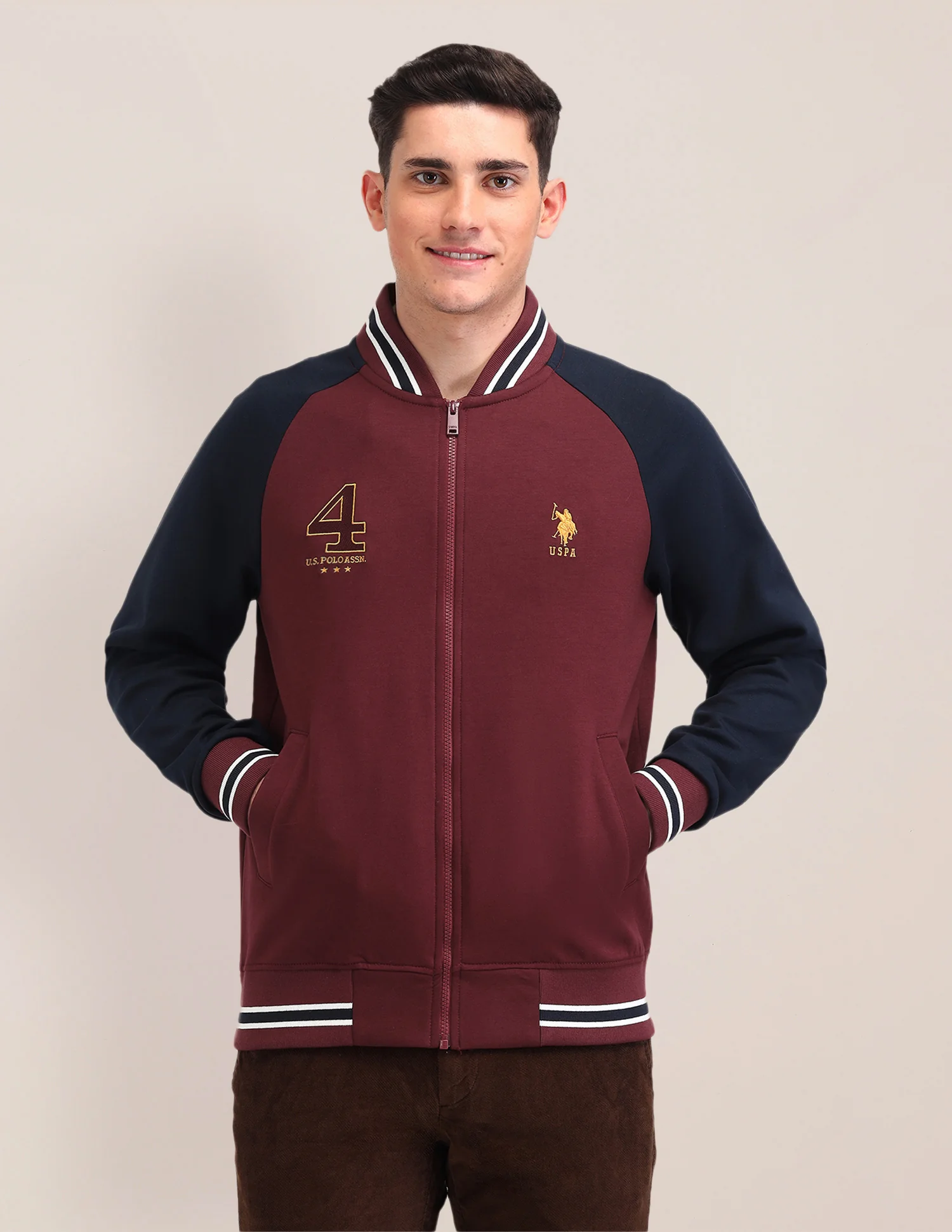 Colour Blocked Regular Fit Sweatshirt - Image 6