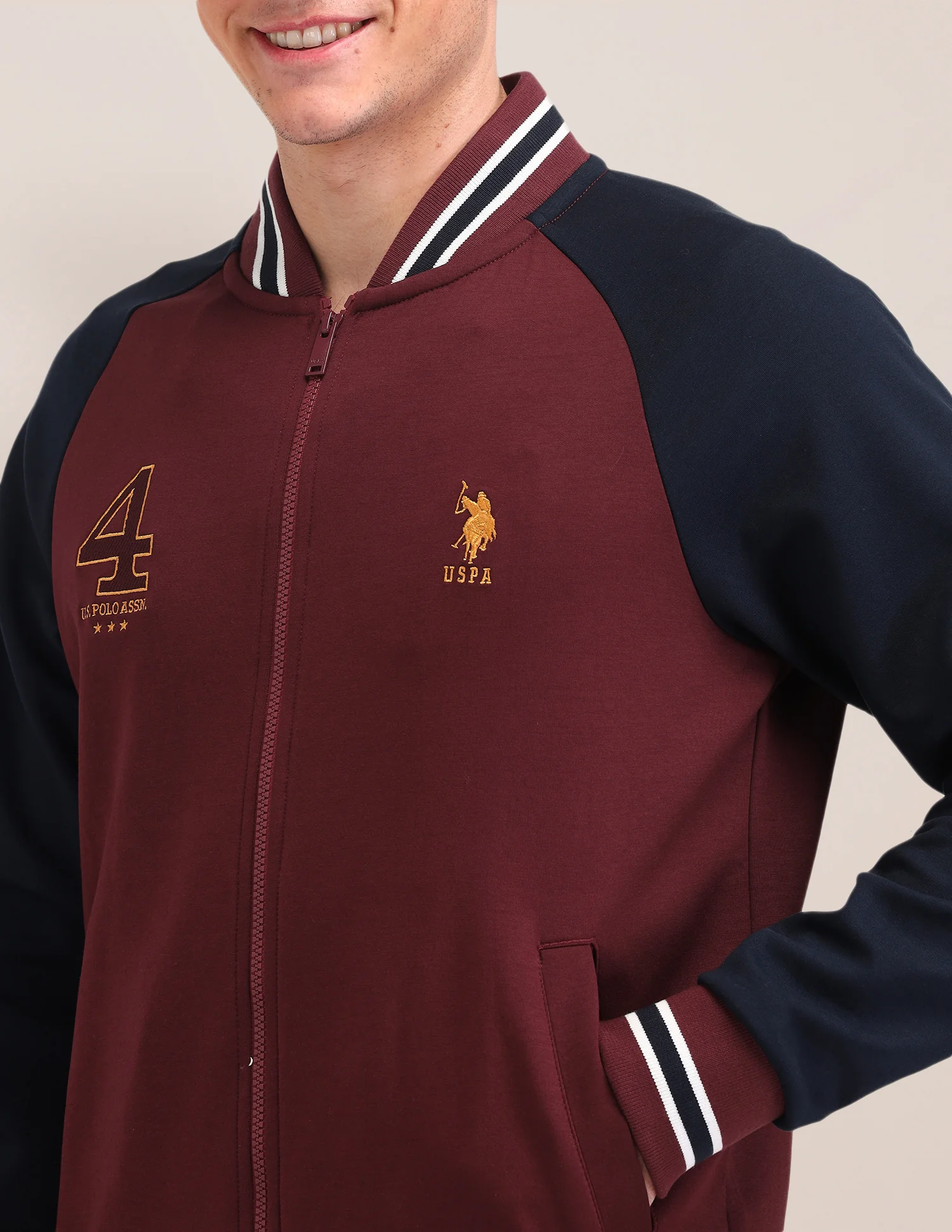 Colour Blocked Regular Fit Sweatshirt - Image 7