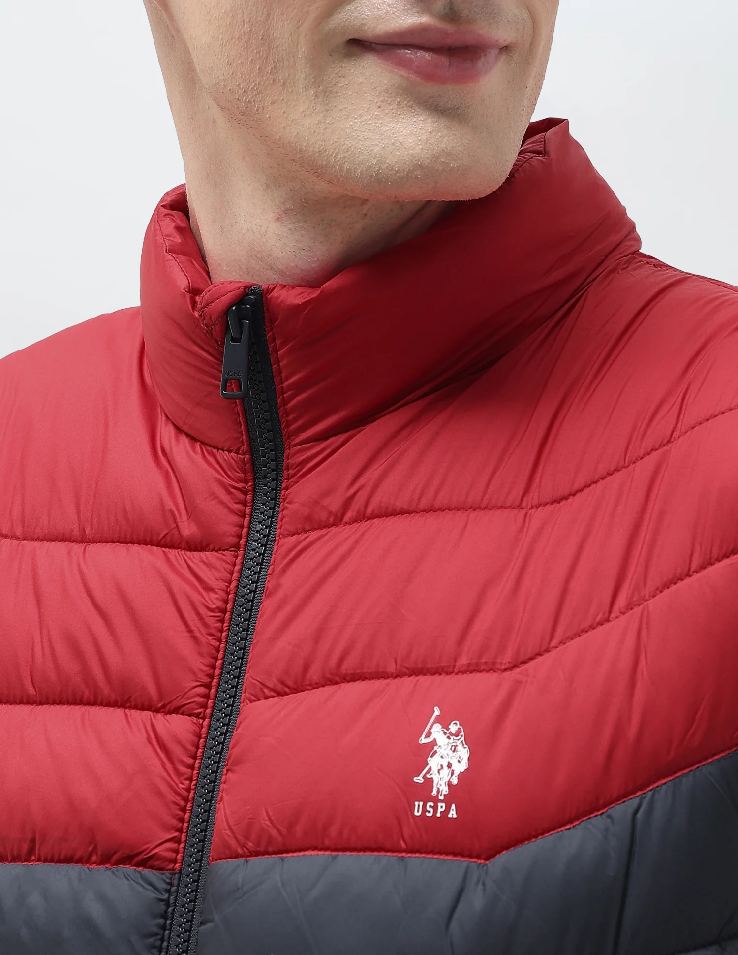 Colour Blocked Removable Hood Puffer Jacket - Image 11
