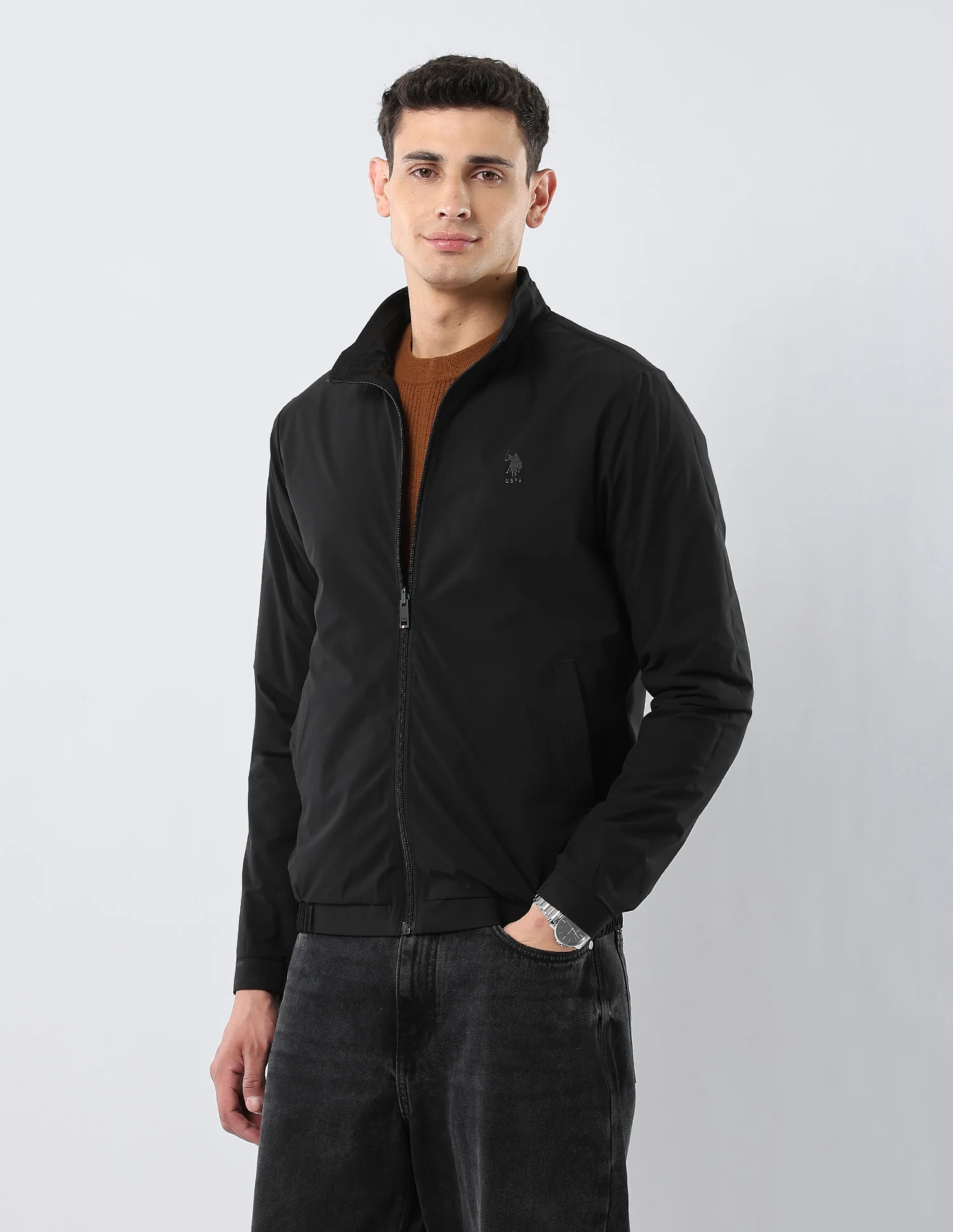 Colour Blocked Reversible Jacket - Image 11
