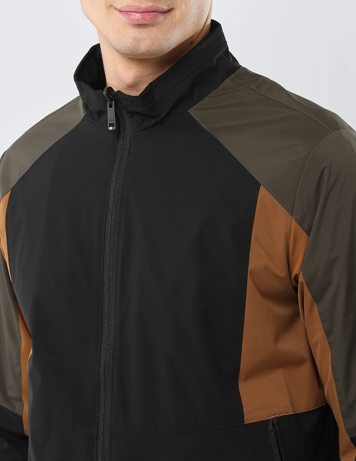 Colour Blocked Reversible Jacket - Image 7