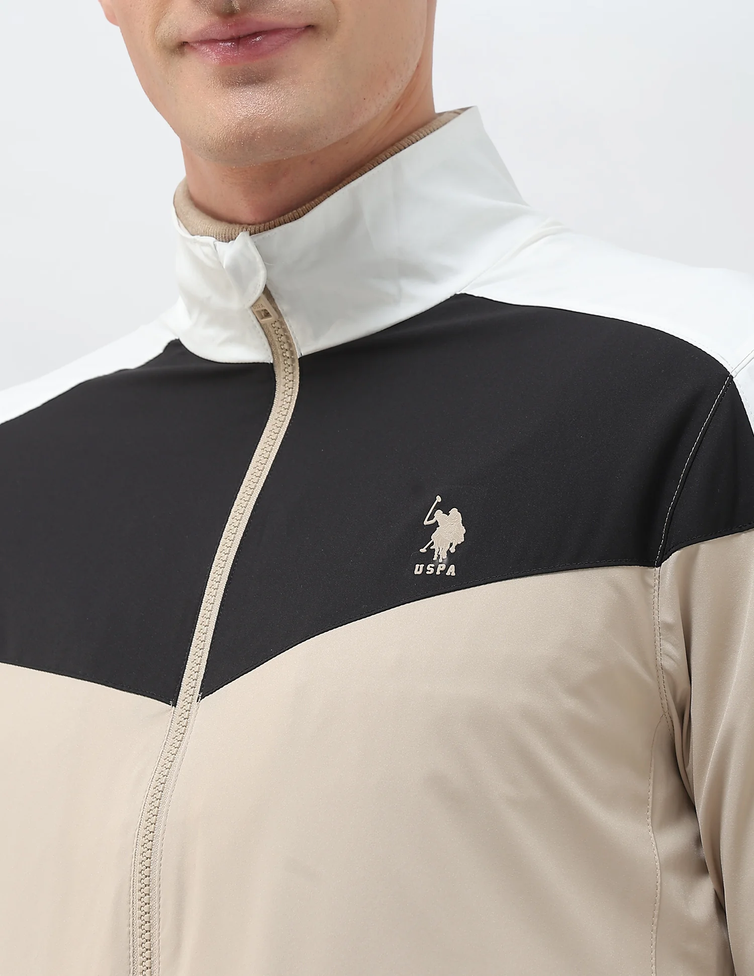 Colour Blocked Windcheater Jacket - Image 7