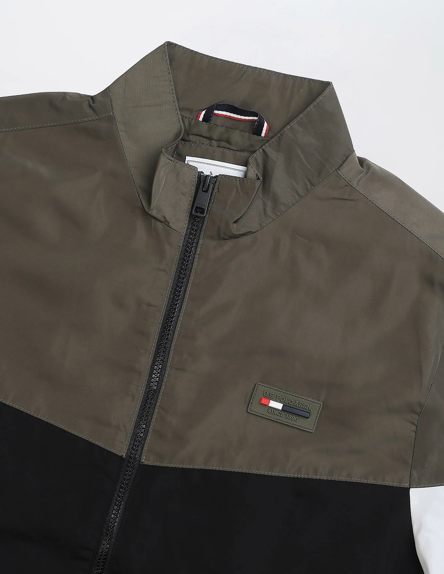 Colour Blocked Windcheater Jacket - Image 2