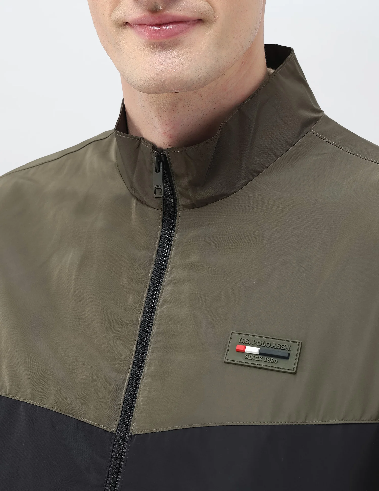 Colour Blocked Windcheater Jacket - Image 7