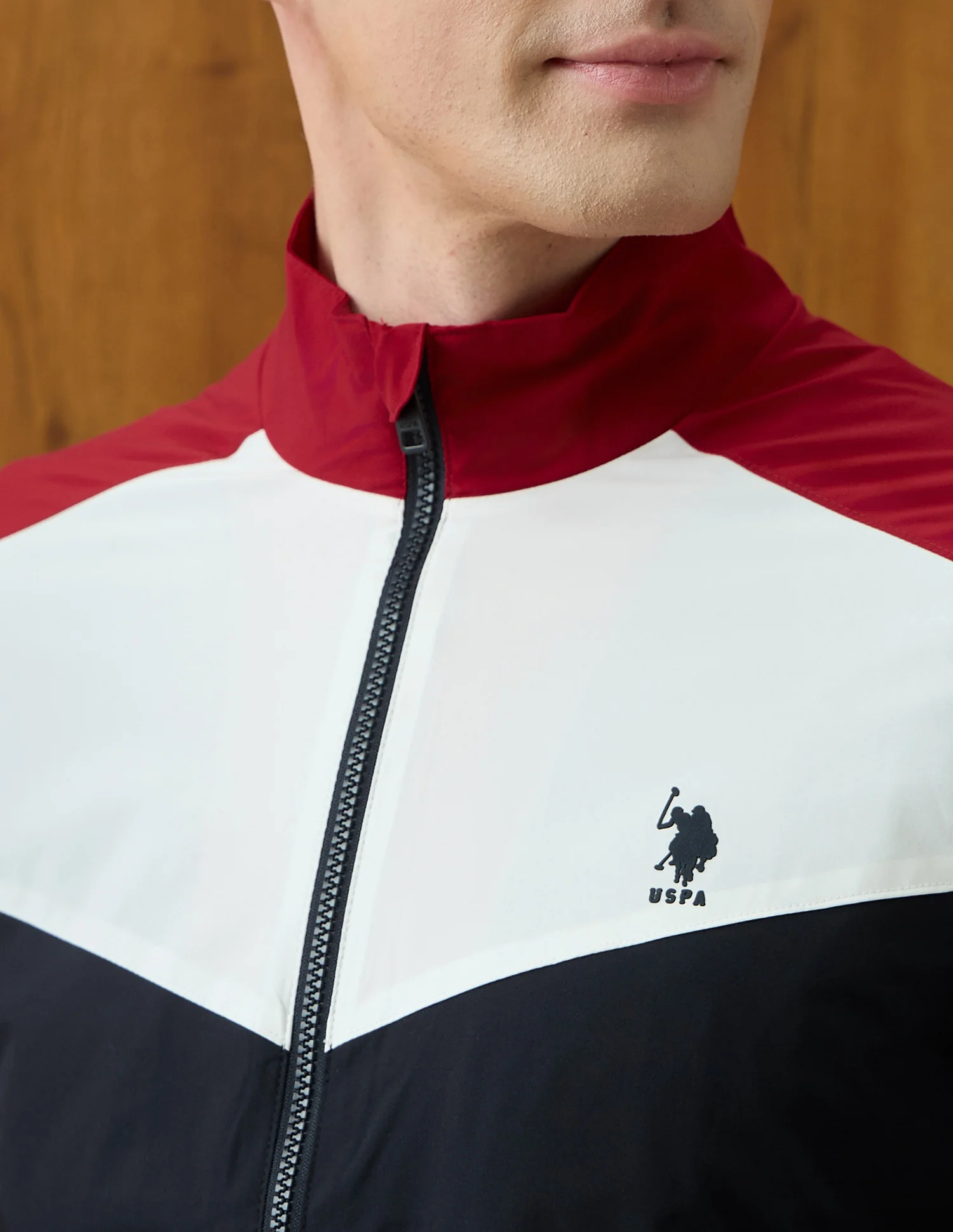 Colour Blocked Windcheater Jacket - Image 7