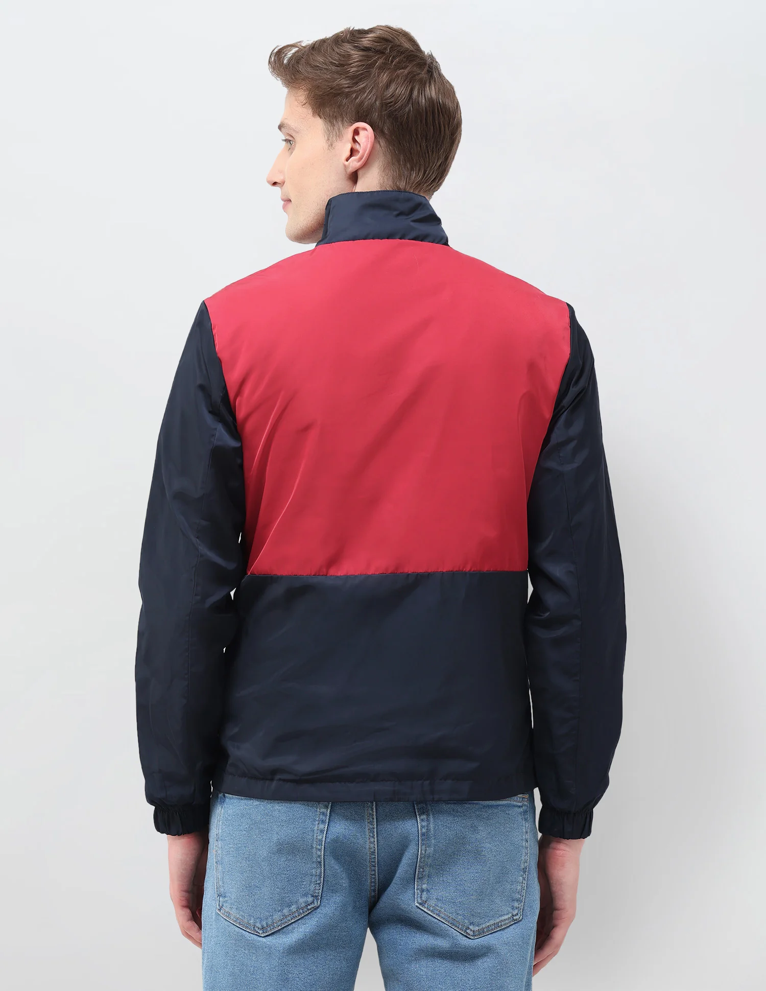Colour Blocked Windcheater Reversible Jacket Jacket - Image 5