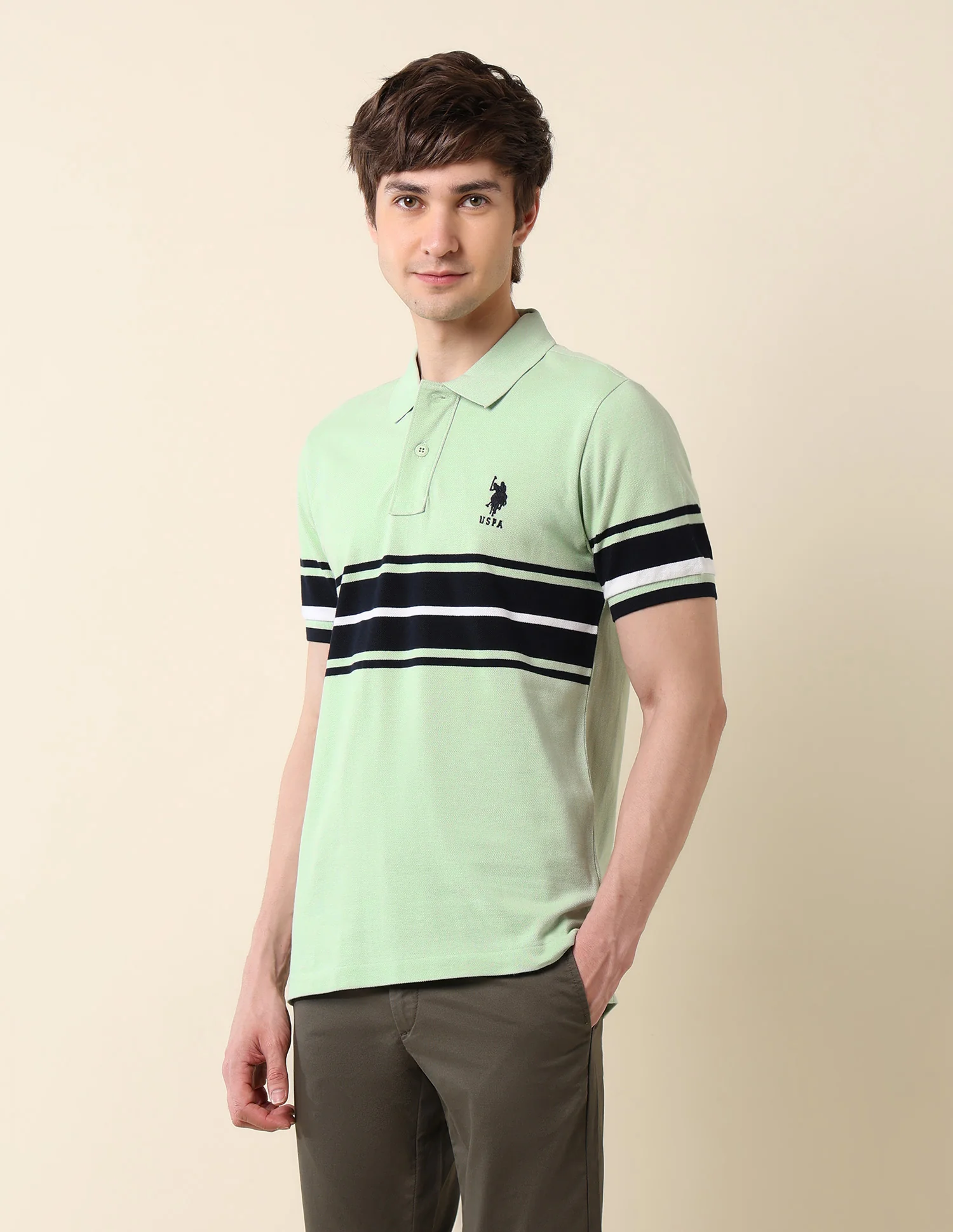 Colourblocked Classic Polo Shirt - Image 4