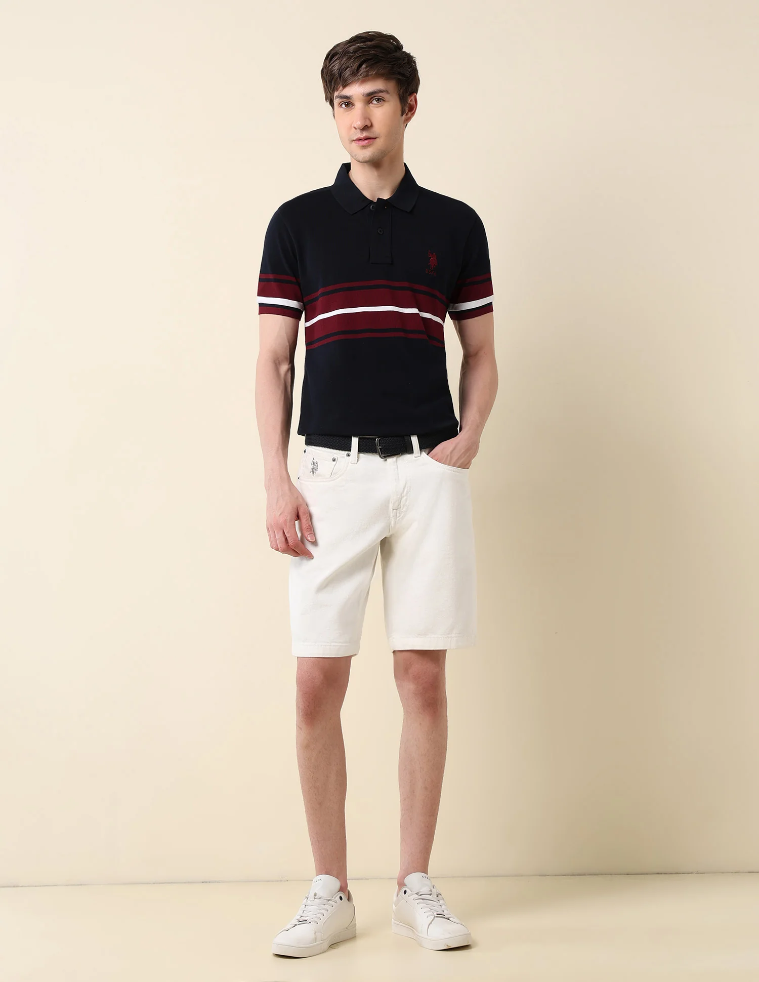 Colourblocked Classic Polo Shirt - Image 3