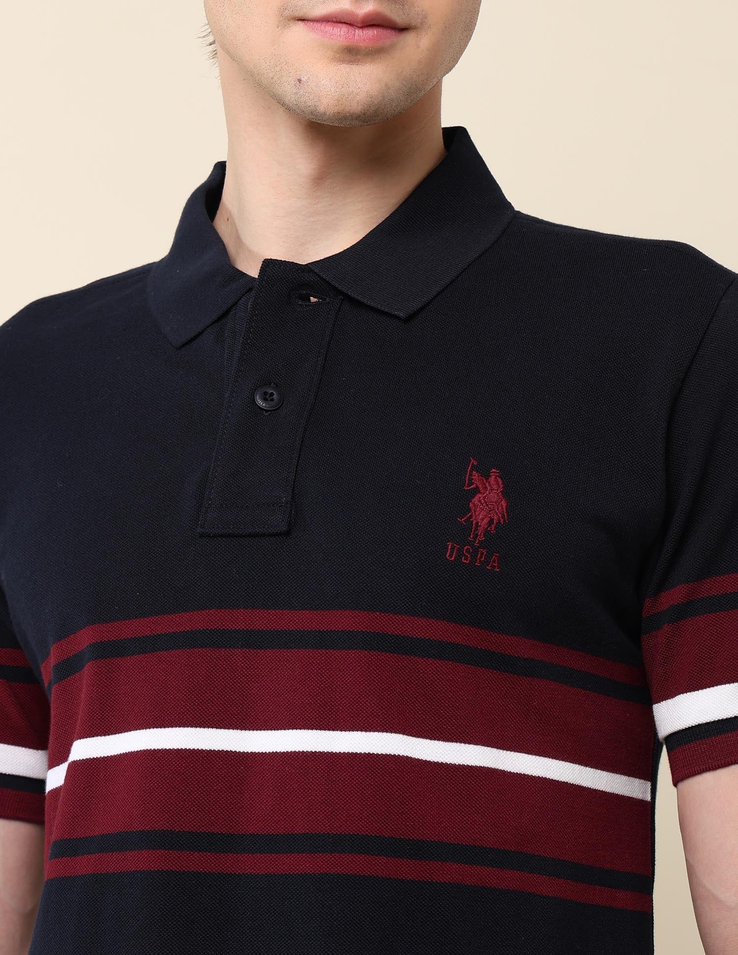 Colourblocked Classic Polo Shirt - Image 7