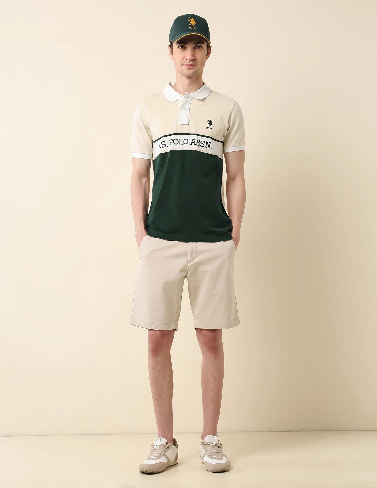 Colourblocked Classic Polo Shirt - Image 3