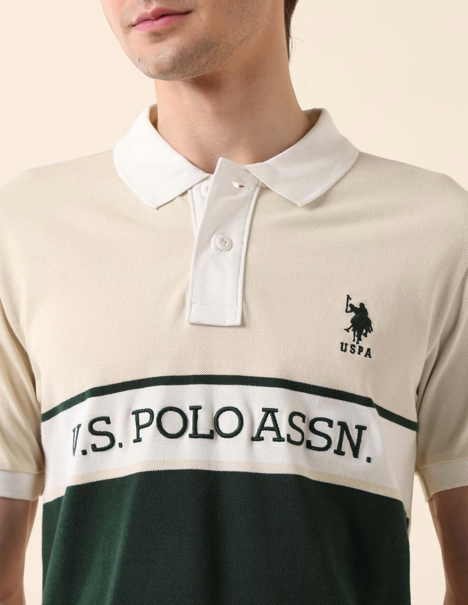 Colourblocked Classic Polo Shirt - Image 7