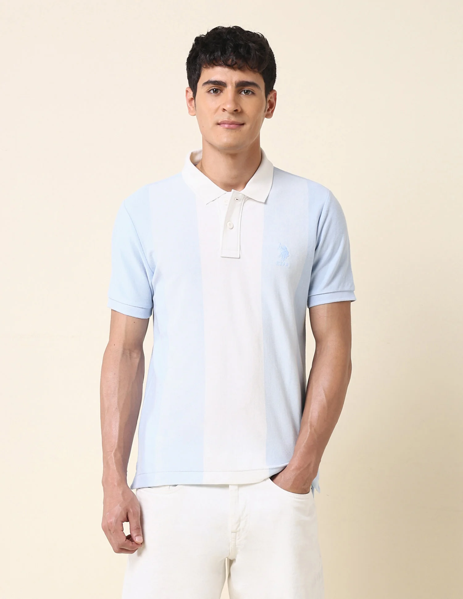 Colourblocked Classic Polo Shirt - Image 6