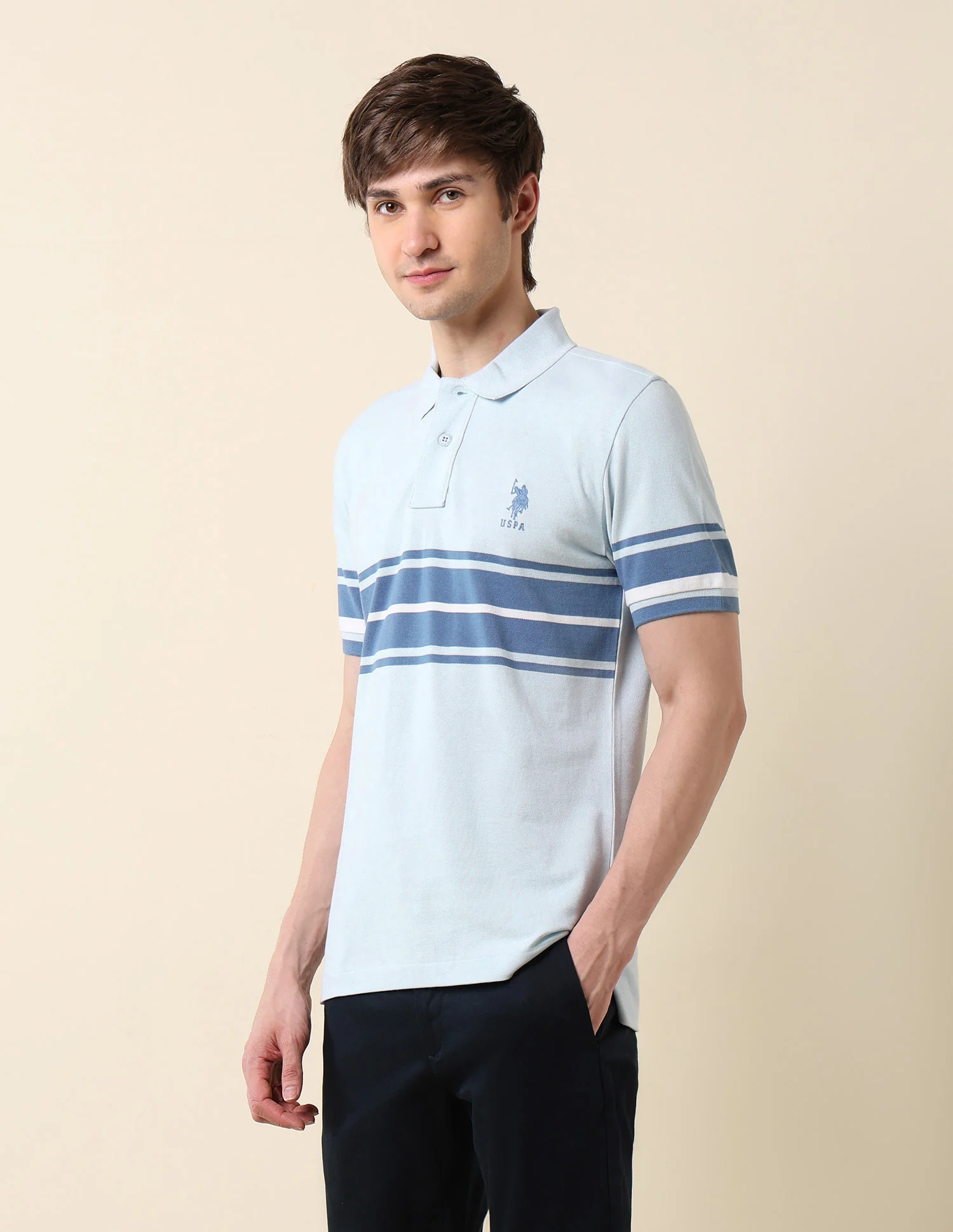 Colourblocked Classic Polo Shirt - Image 4