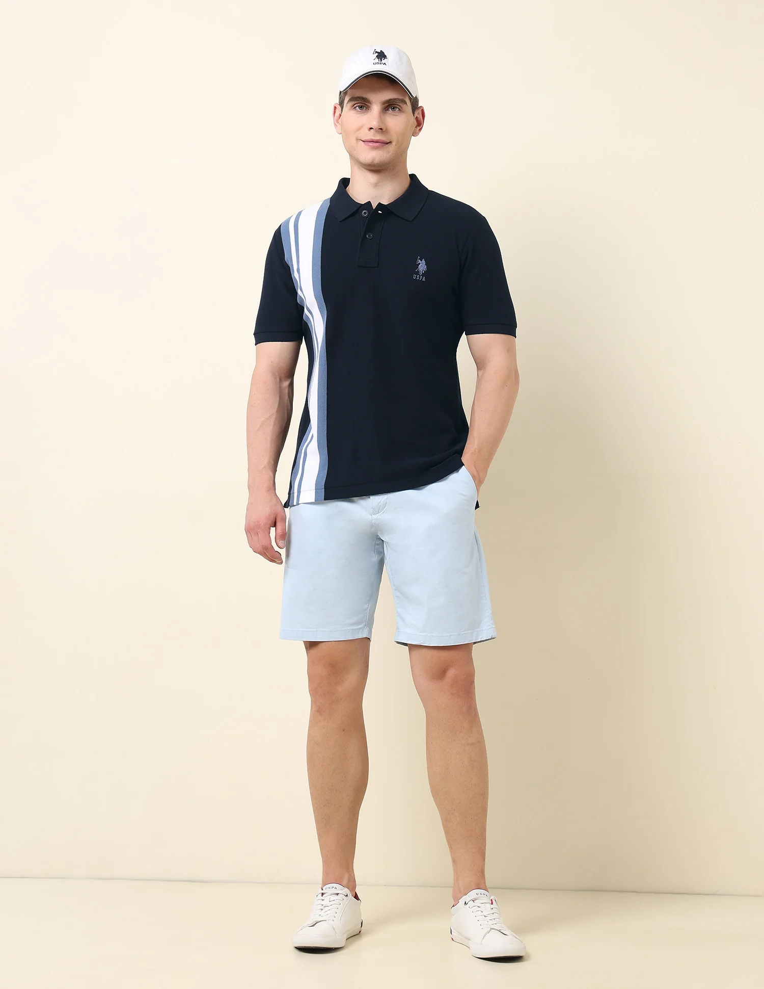 Colourblocked Classic Polo Shirt - Image 3