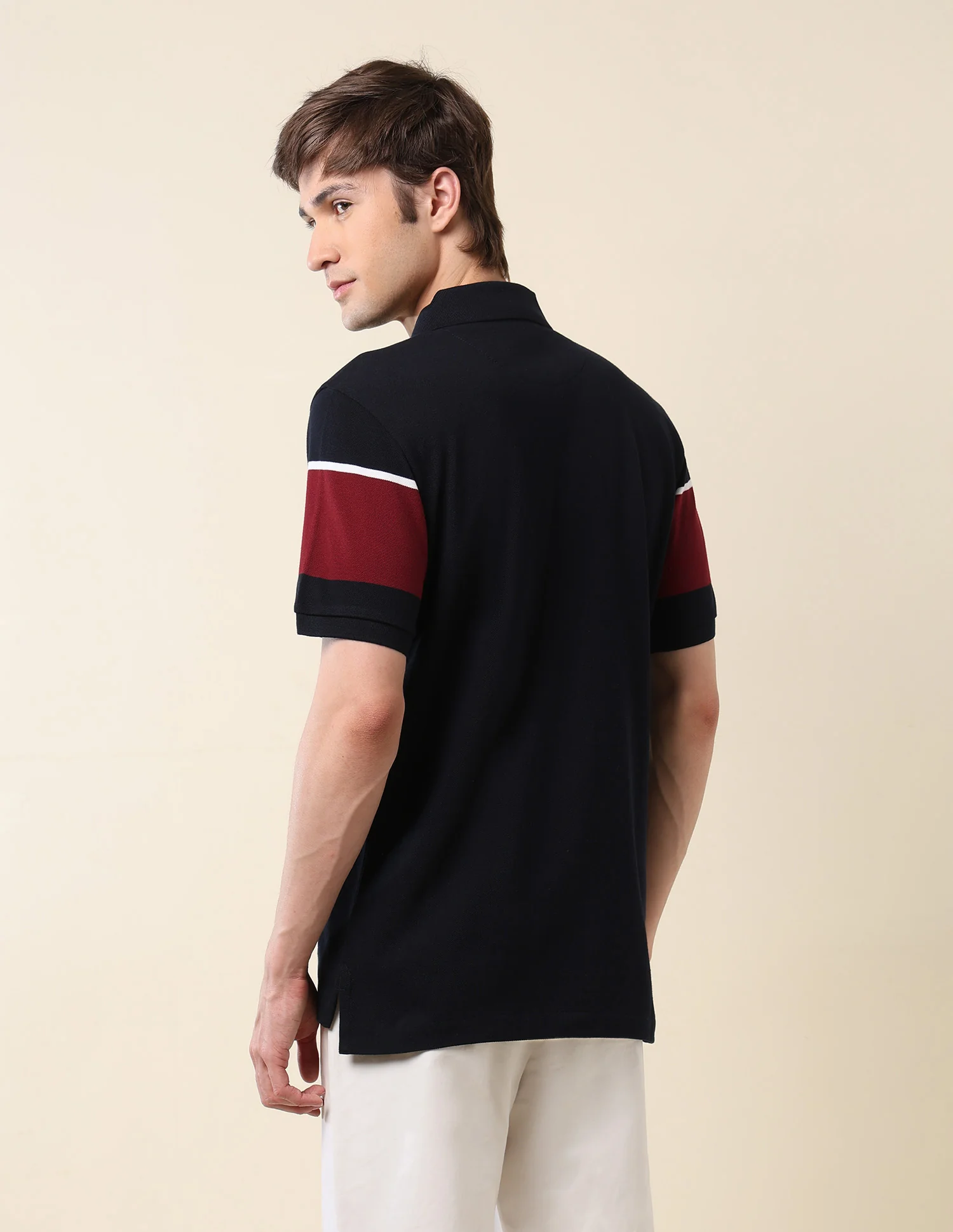 Colourblocked Classic Polo Shirt - Image 5