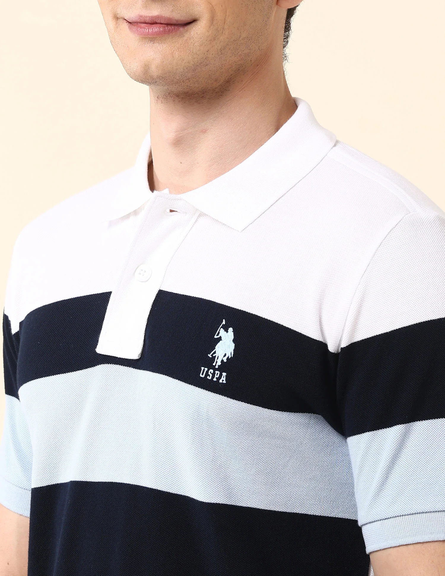Colourblocked Classic Polo Shirt - Image 7