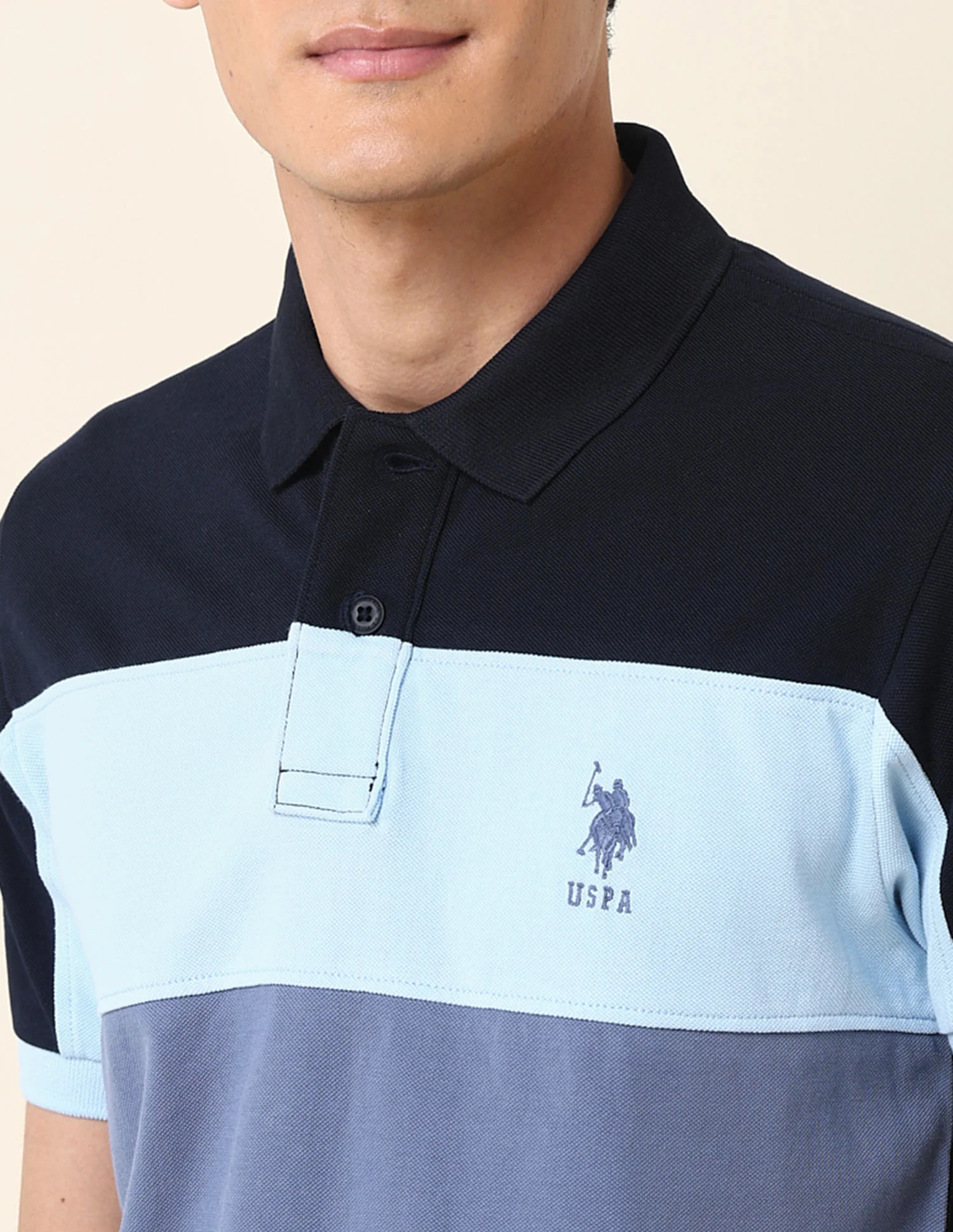 Colourblocked Classic Polo Shirt - Image 7