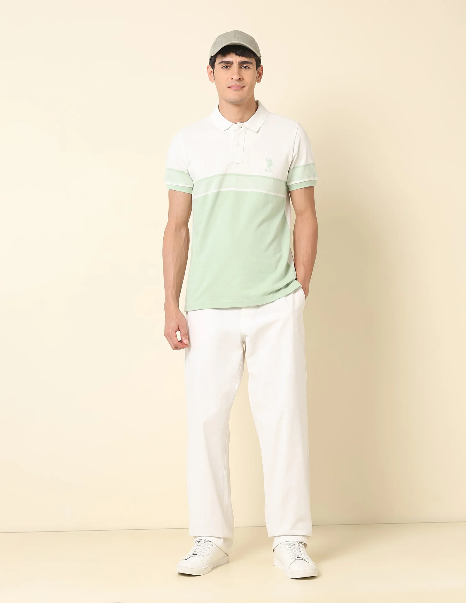 Colourblocked Classic Polo Shirt - Image 3