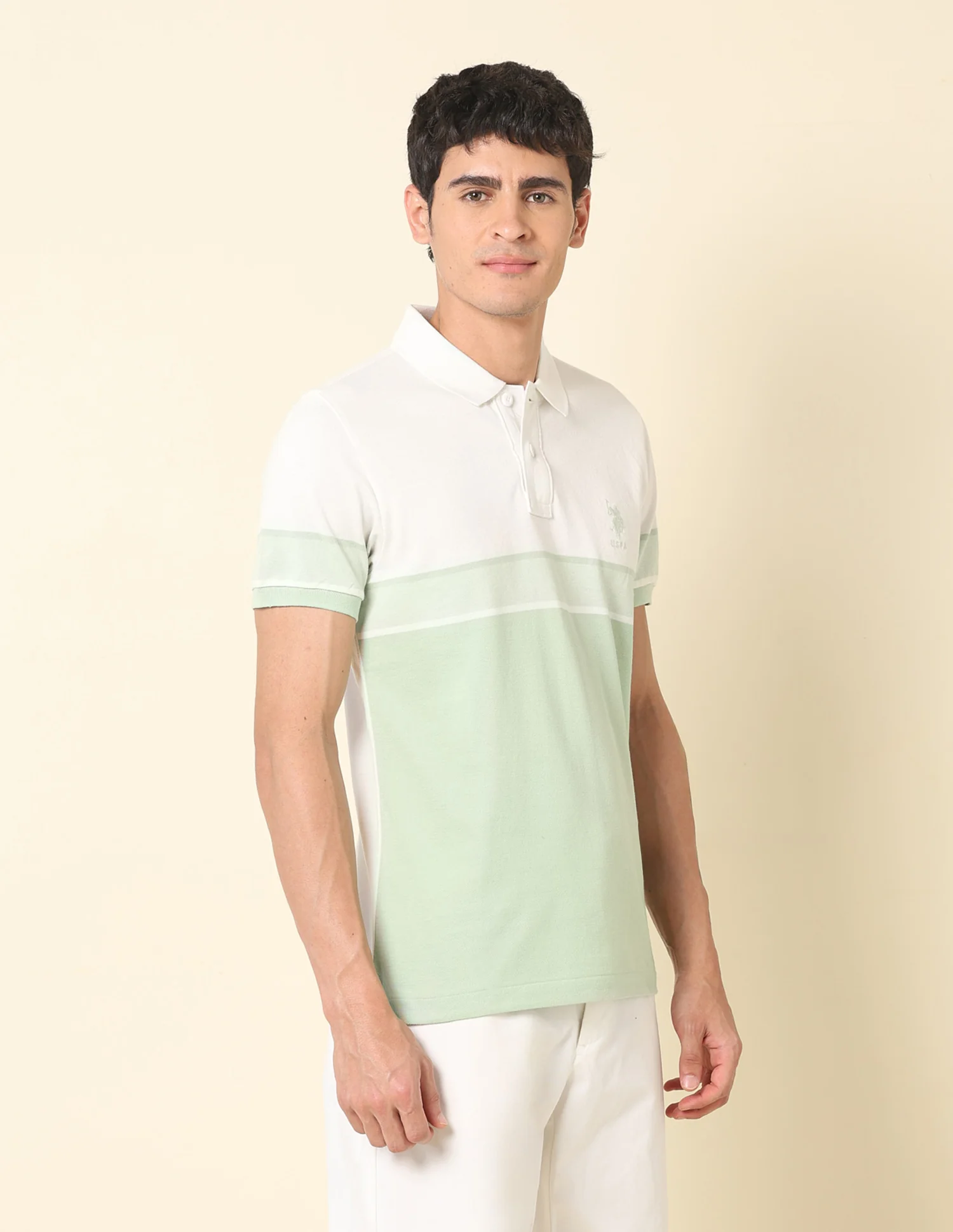 Colourblocked Classic Polo Shirt - Image 4