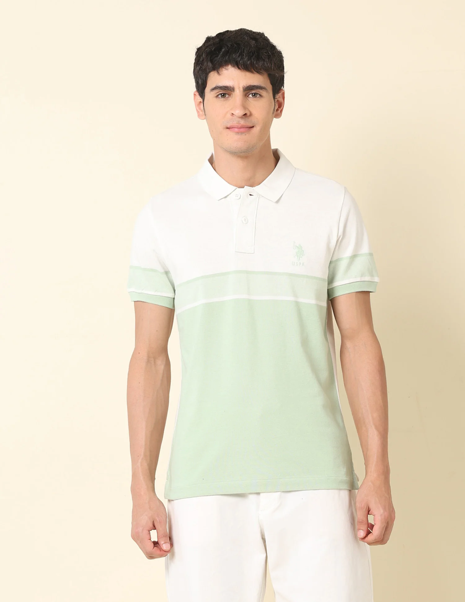 Colourblocked Classic Polo Shirt - Image 6
