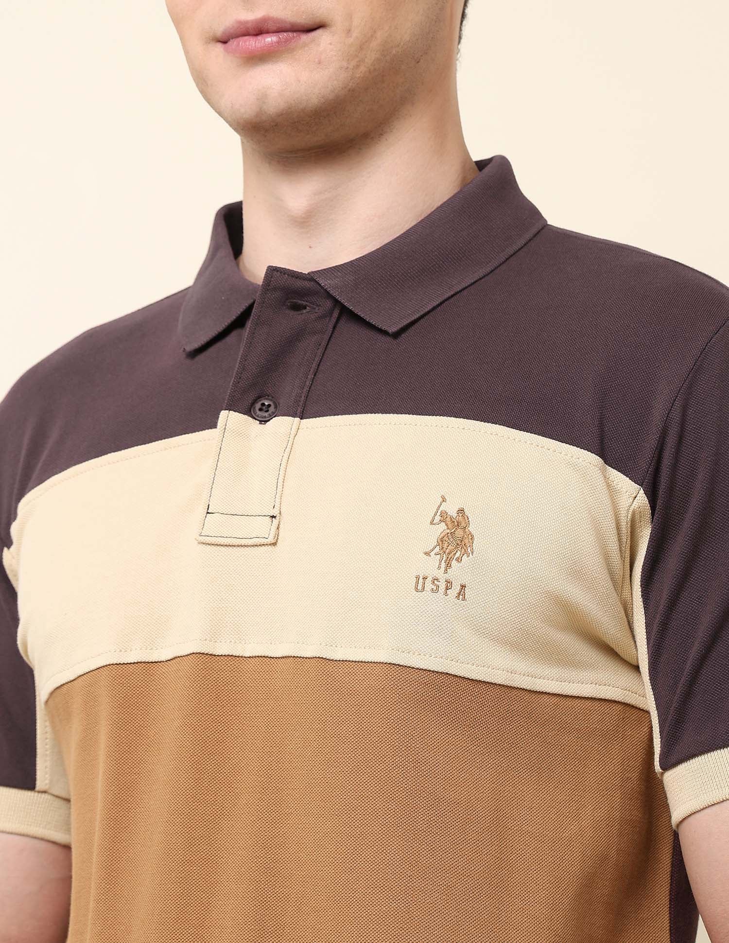 Colourblocked Classic Polo Shirt - Image 7