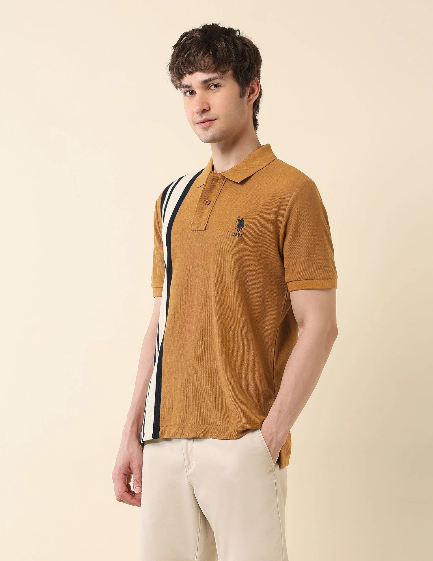 Colourblocked Classic Polo Shirt - Image 4