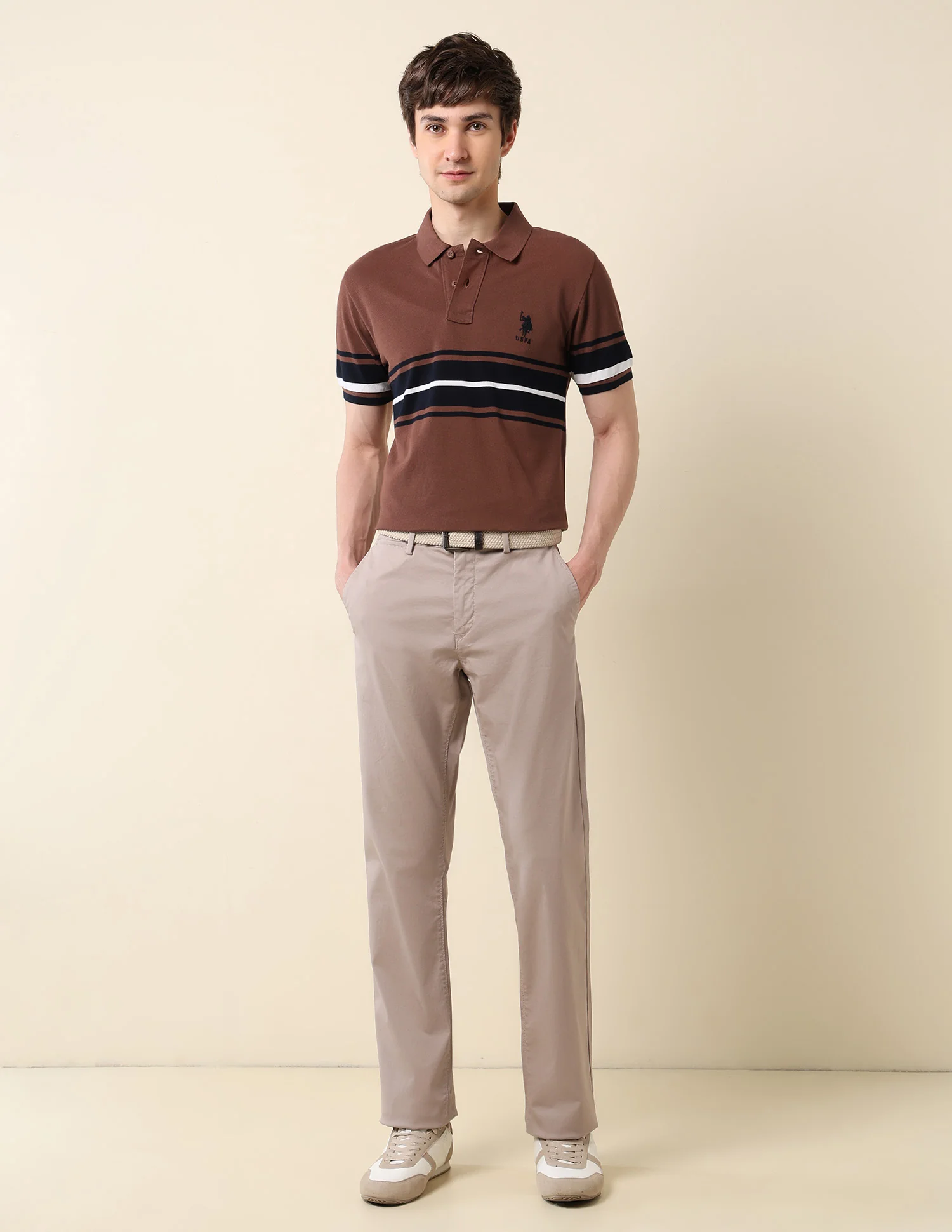 Colourblocked Classic Polo Shirt - Image 3