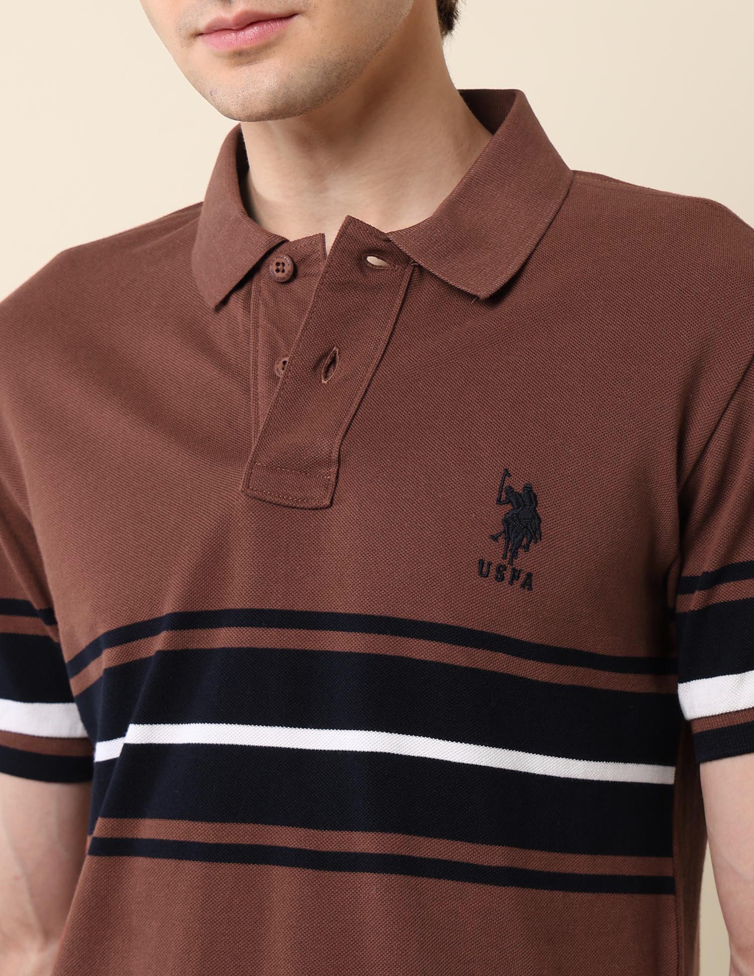 Colourblocked Classic Polo Shirt - Image 7
