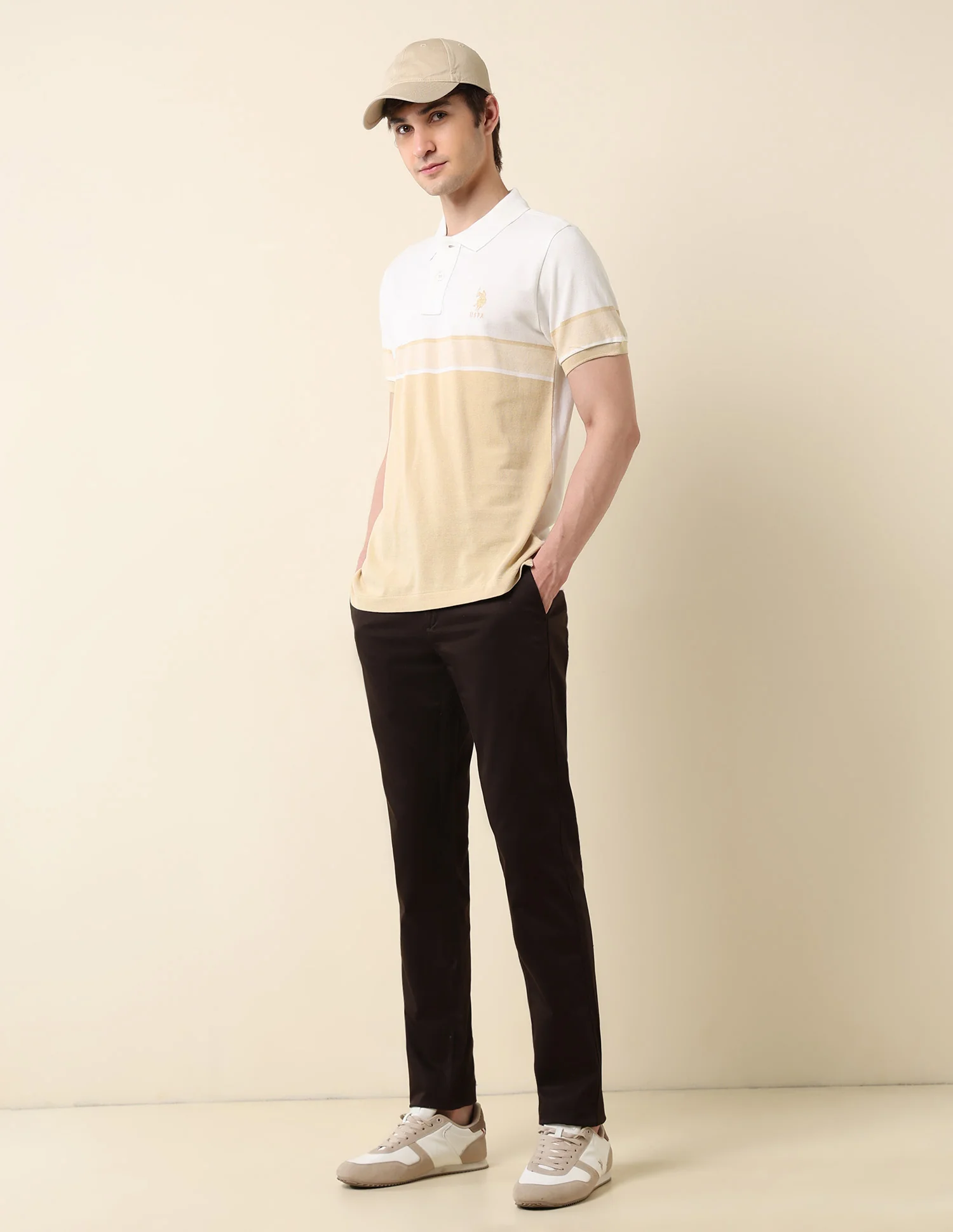 Colourblocked Classic Polo Shirt - Image 3