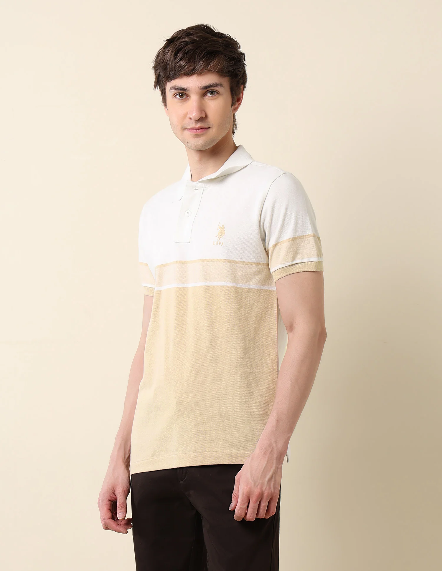 Colourblocked Classic Polo Shirt - Image 4